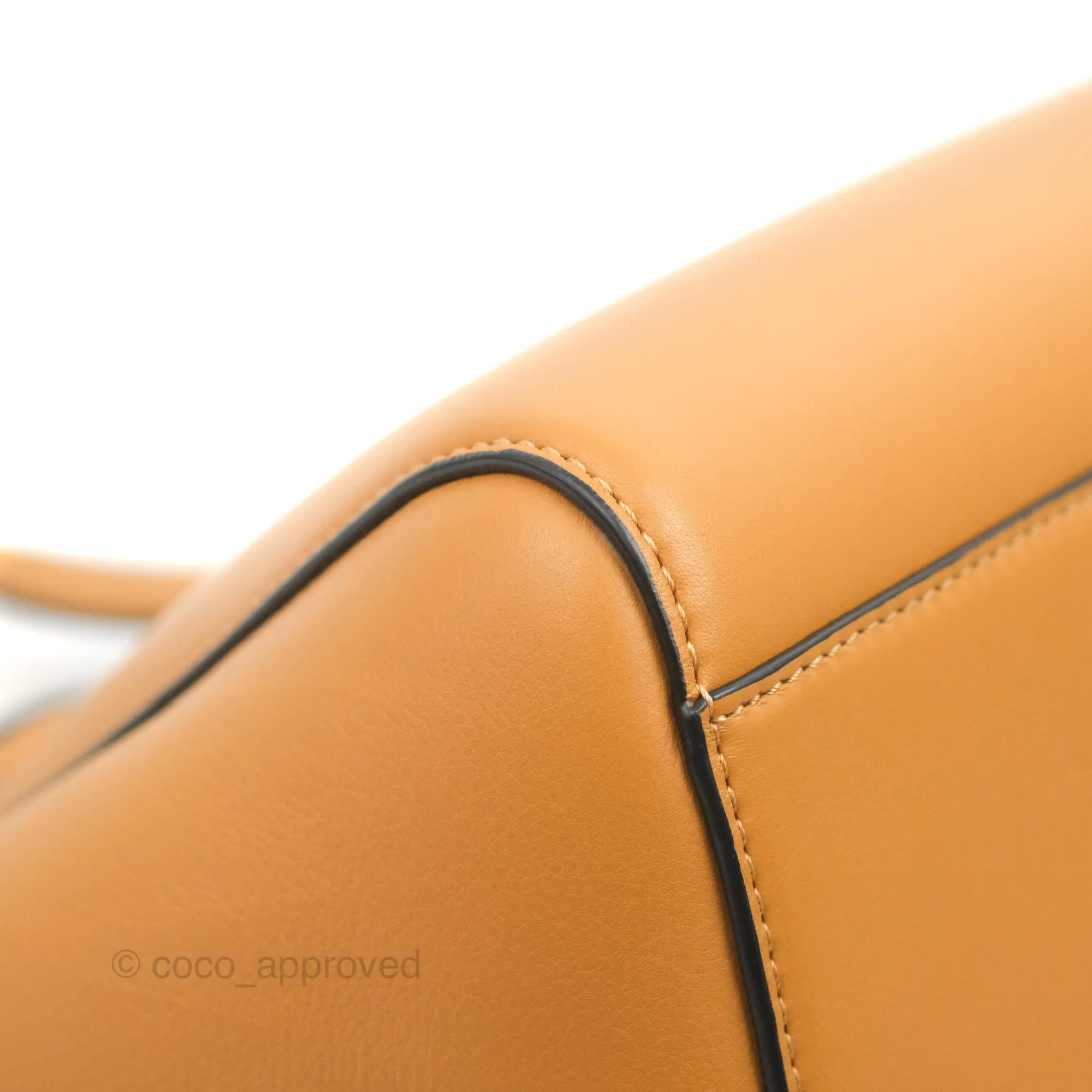 Loewe Hammock Nugget Bag Warm Desert Calfskin