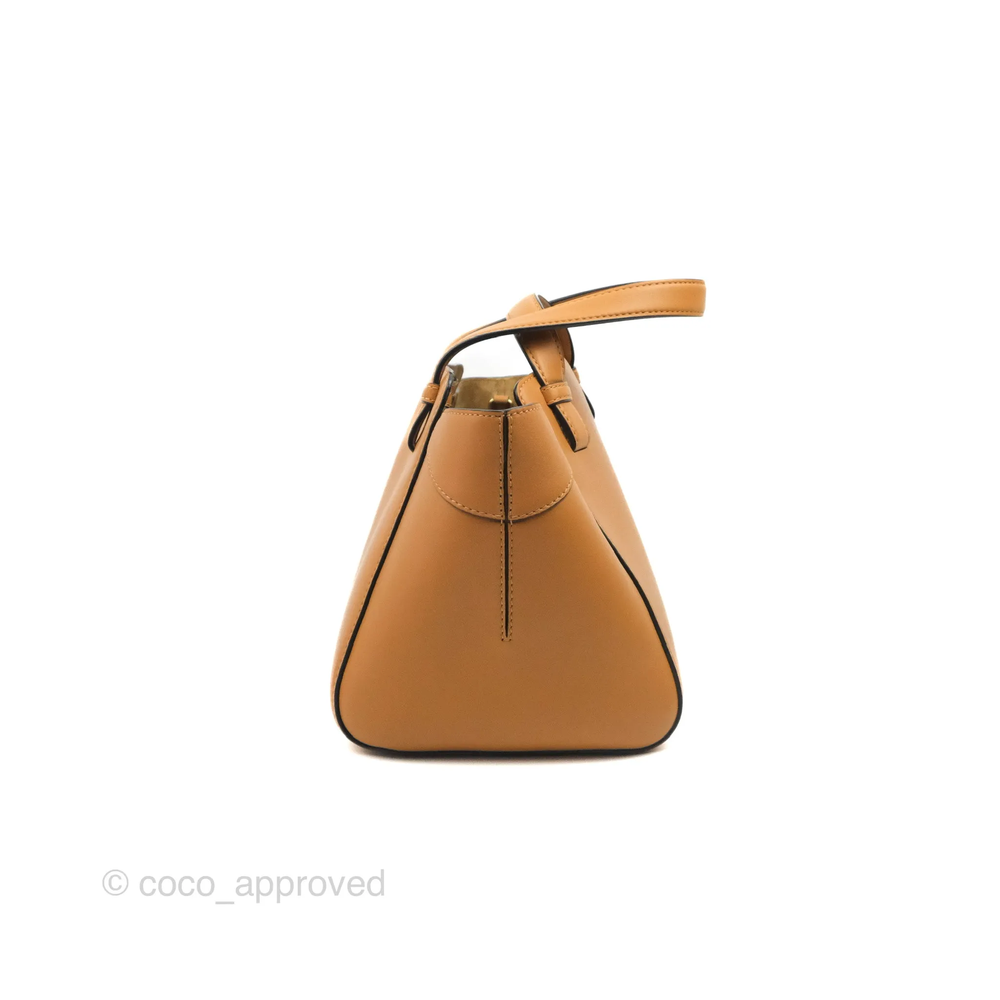 Loewe Hammock Nugget Bag Warm Desert Calfskin