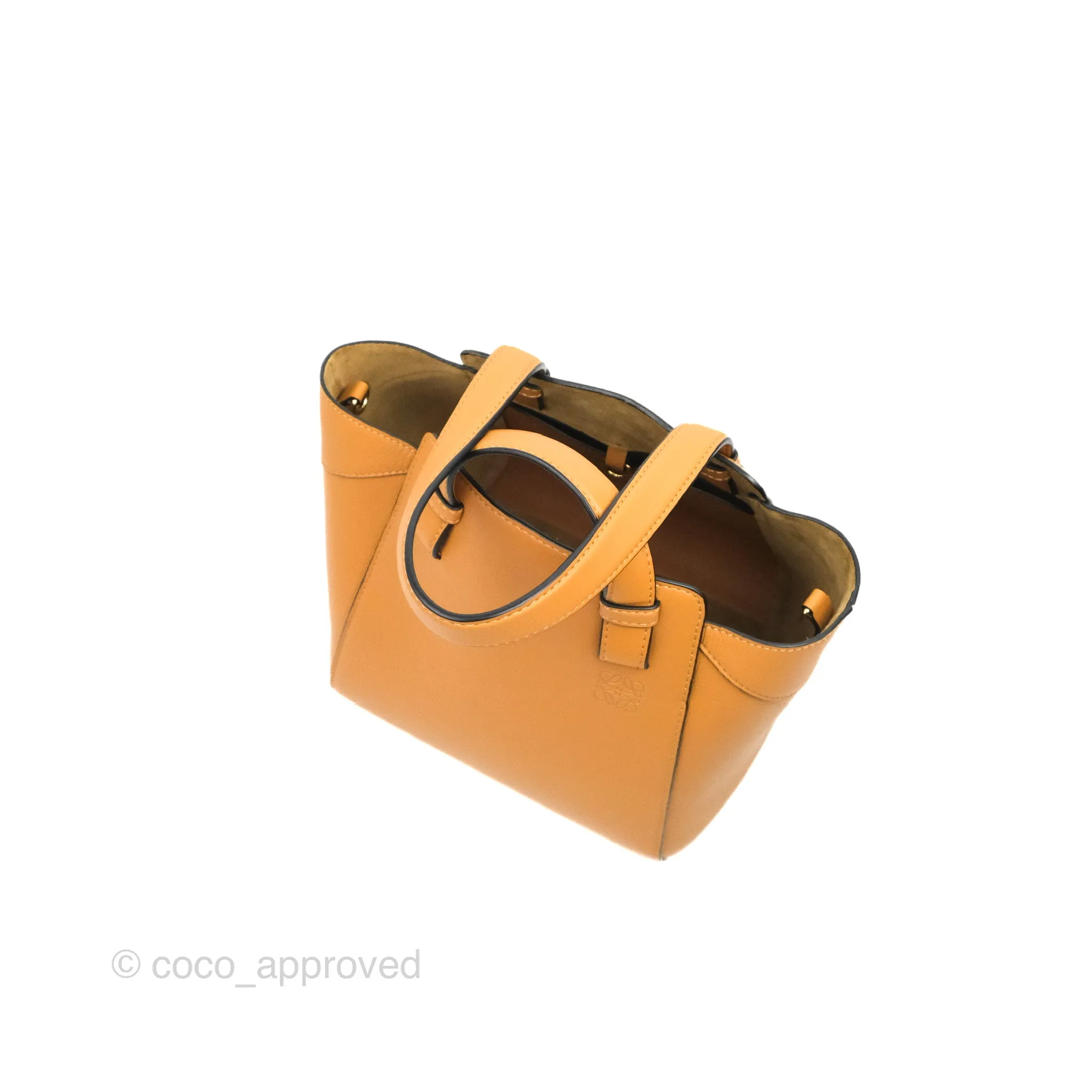 Loewe Hammock Nugget Bag Warm Desert Calfskin