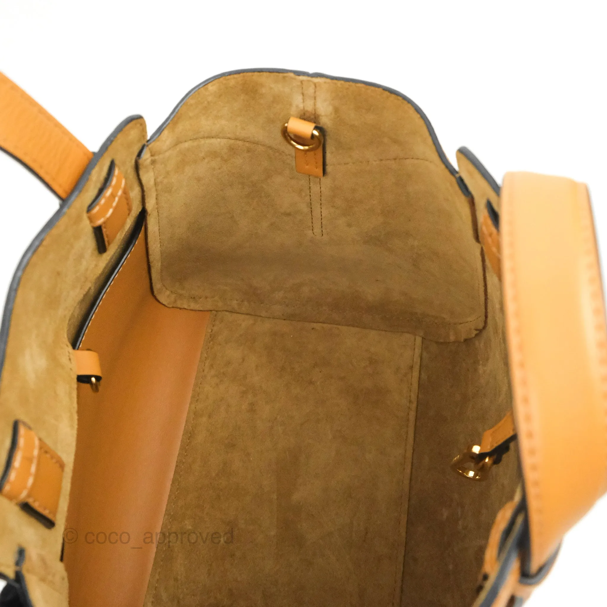 Loewe Hammock Nugget Bag Warm Desert Calfskin