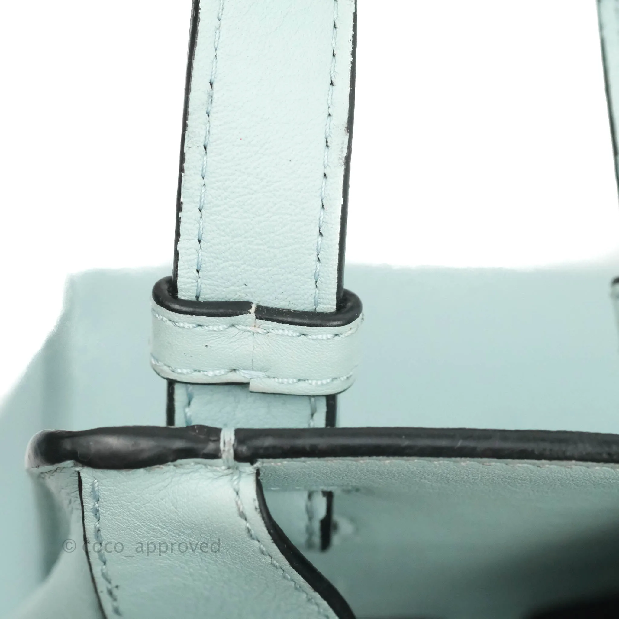 Loewe Hammock Small Aqua Shoulder Bag