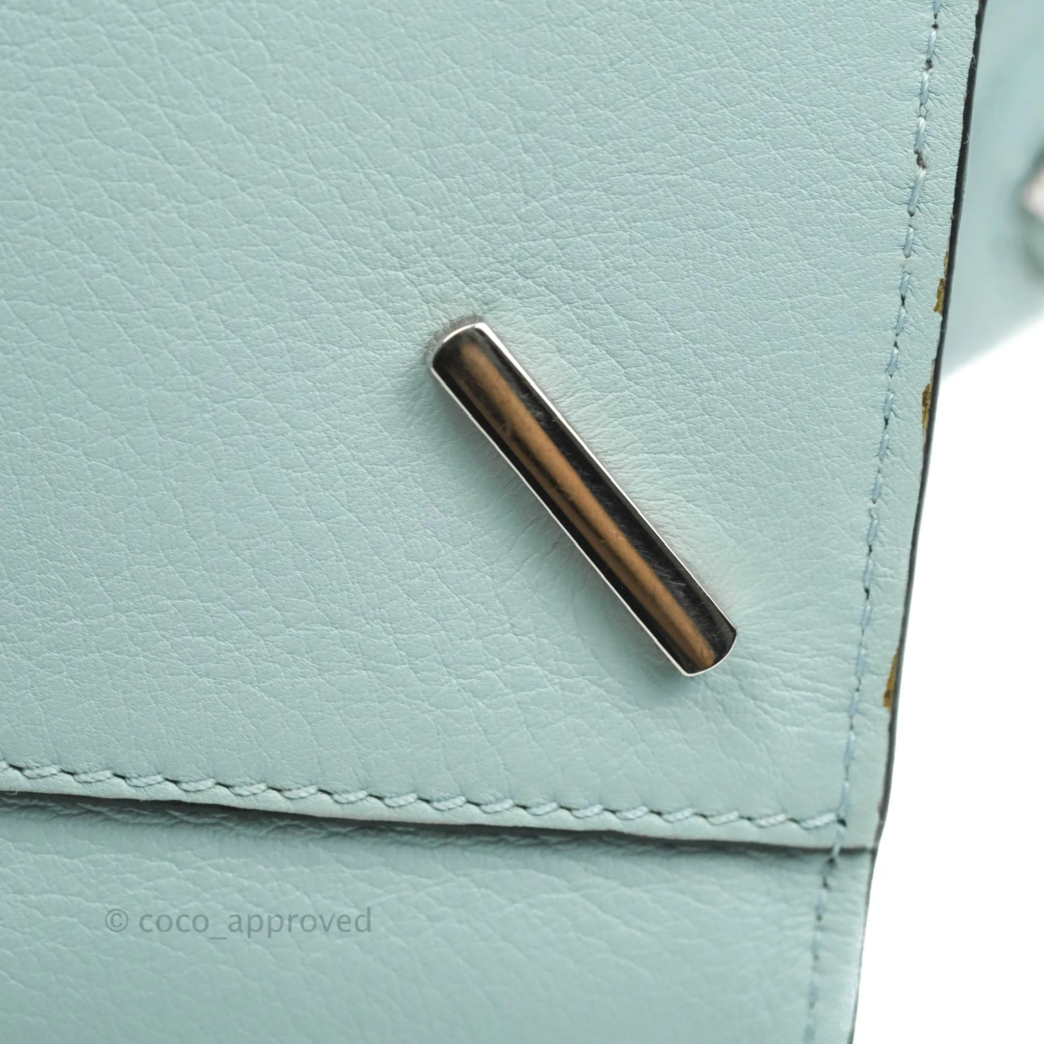Loewe Hammock Small Aqua Shoulder Bag