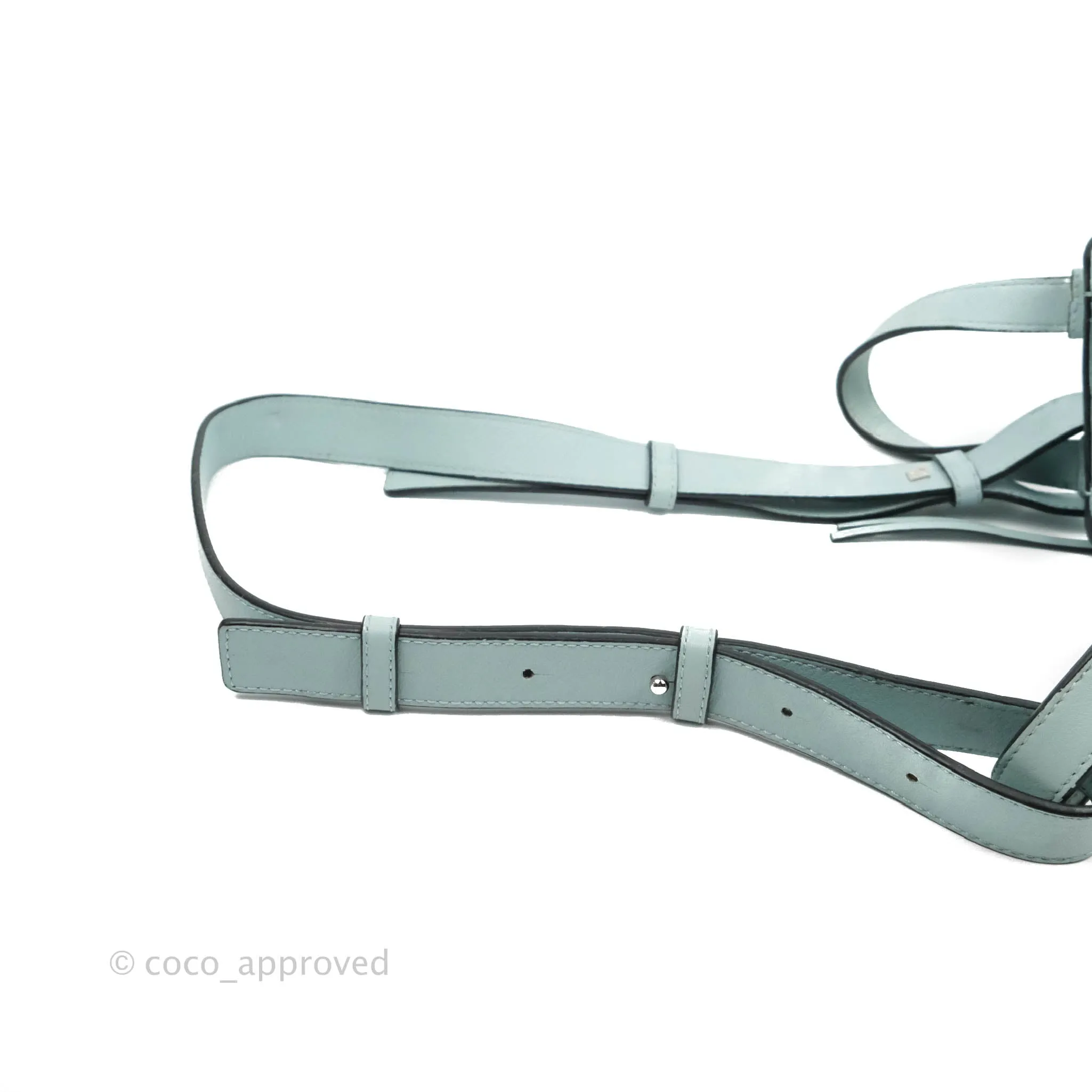 Loewe Hammock Small Aqua Shoulder Bag