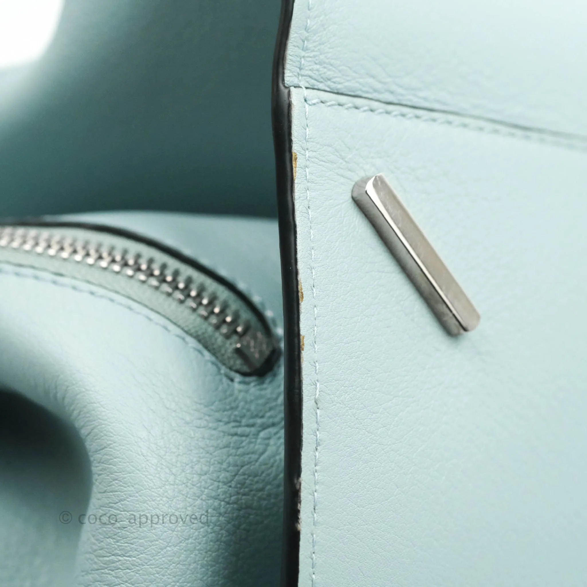 Loewe Hammock Small Aqua Shoulder Bag