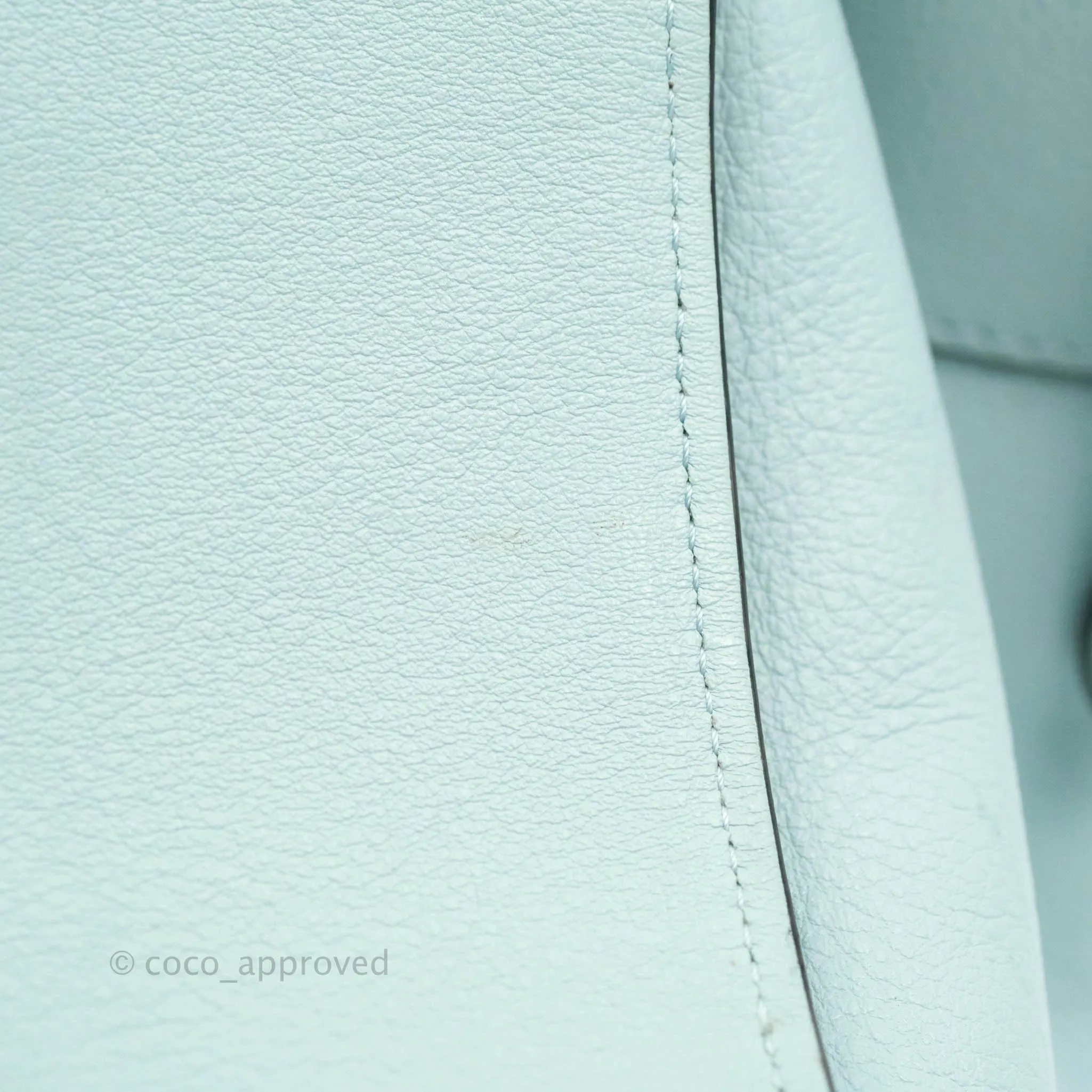Loewe Hammock Small Aqua Shoulder Bag