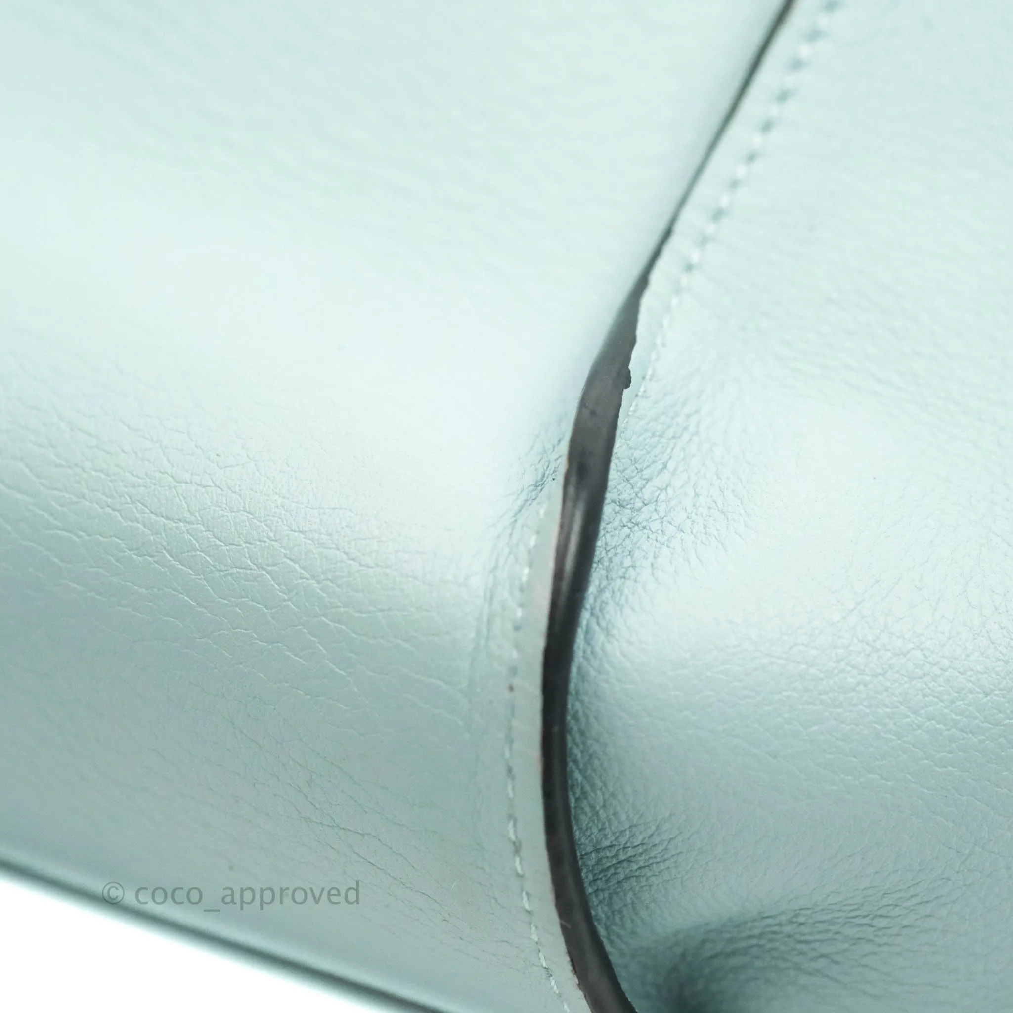 Loewe Hammock Small Aqua Shoulder Bag