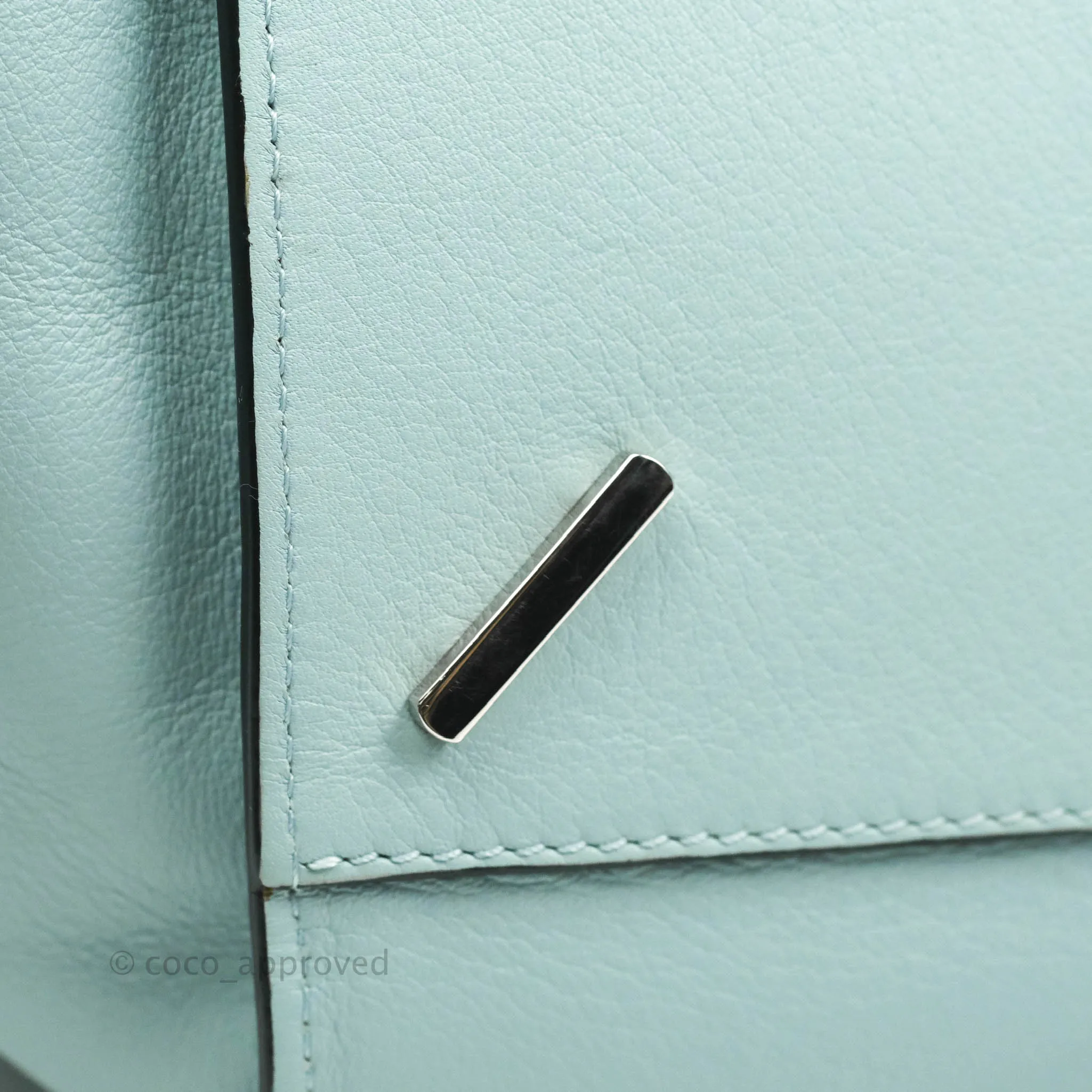Loewe Hammock Small Aqua Shoulder Bag