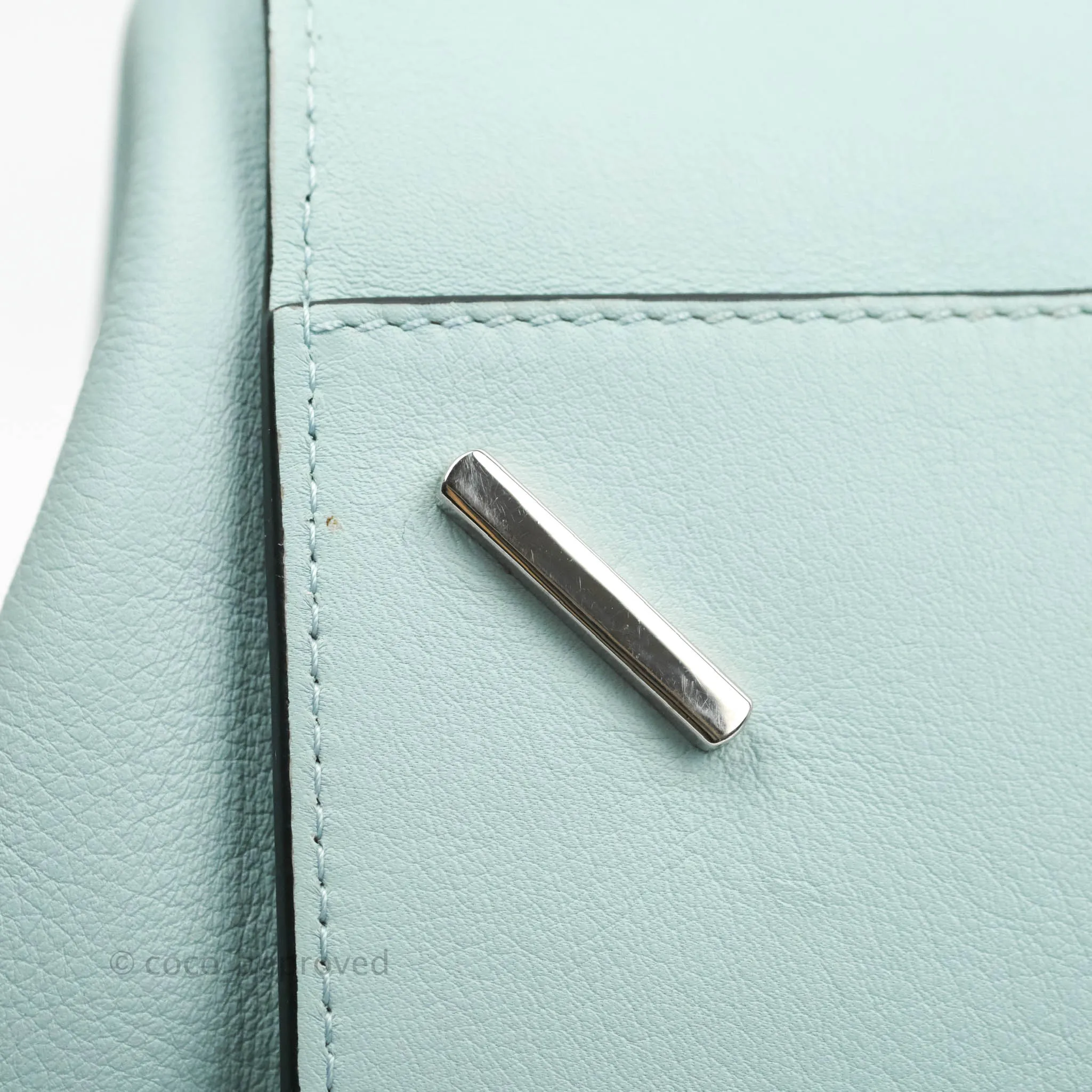 Loewe Hammock Small Aqua Shoulder Bag