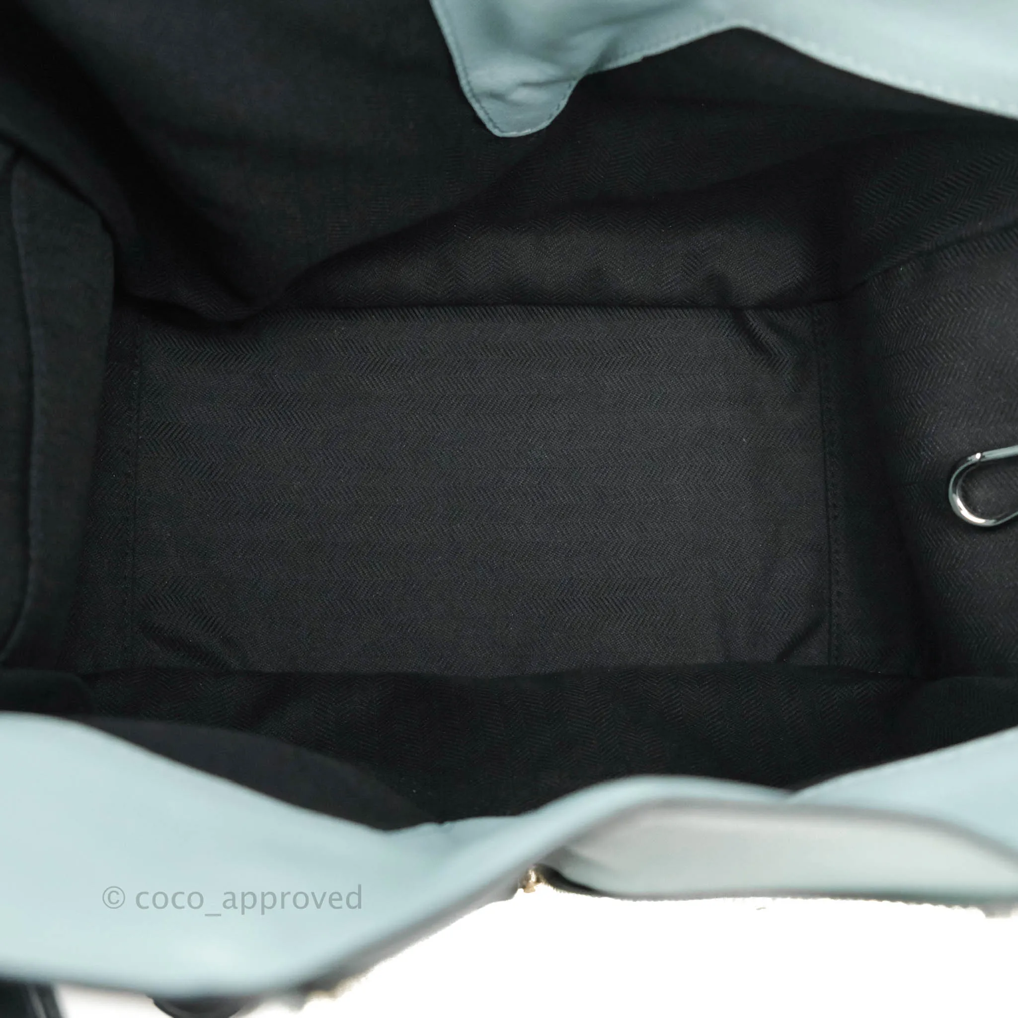 Loewe Hammock Small Aqua Shoulder Bag