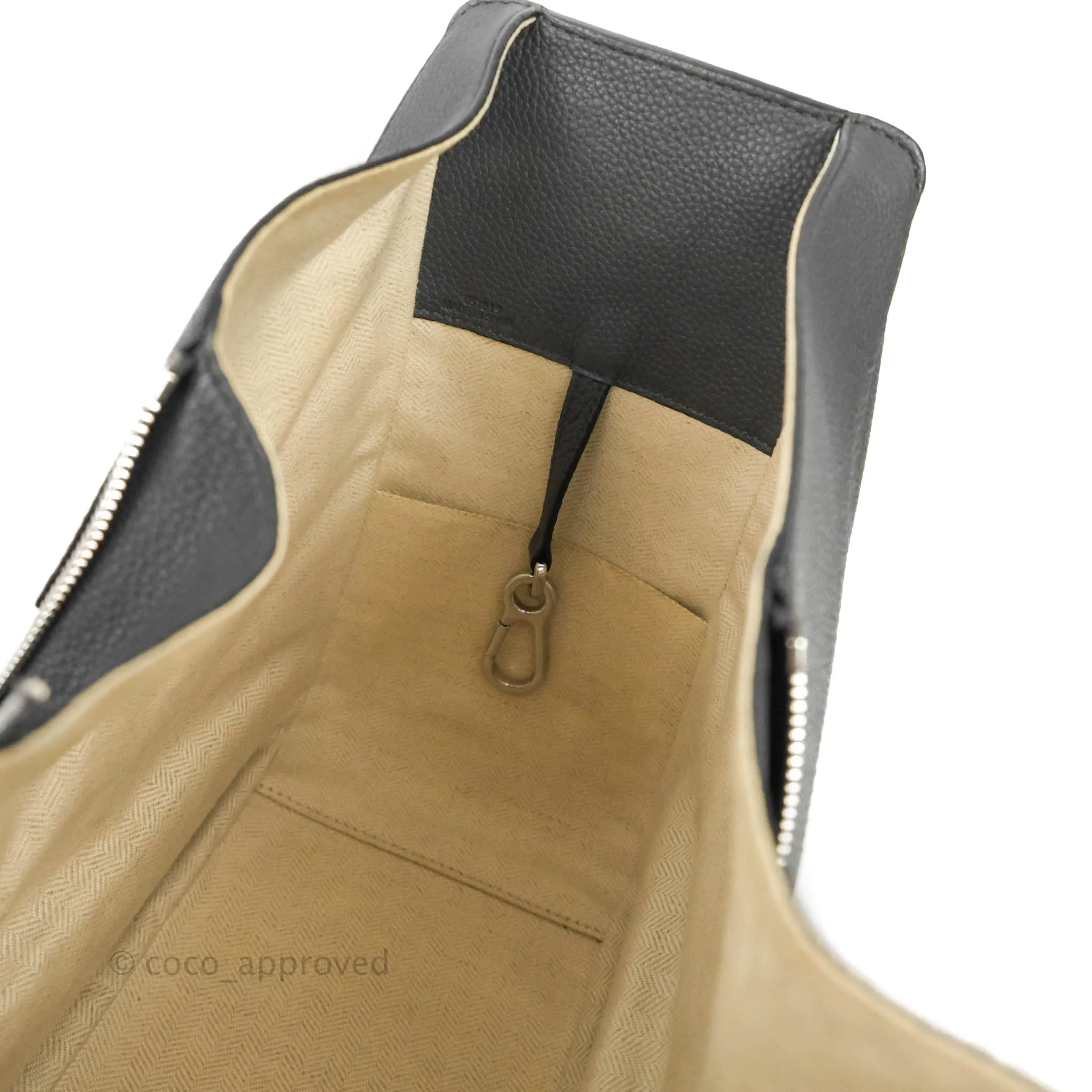 Loewe Hammock Small Asphalt Grey Shoulder Bag