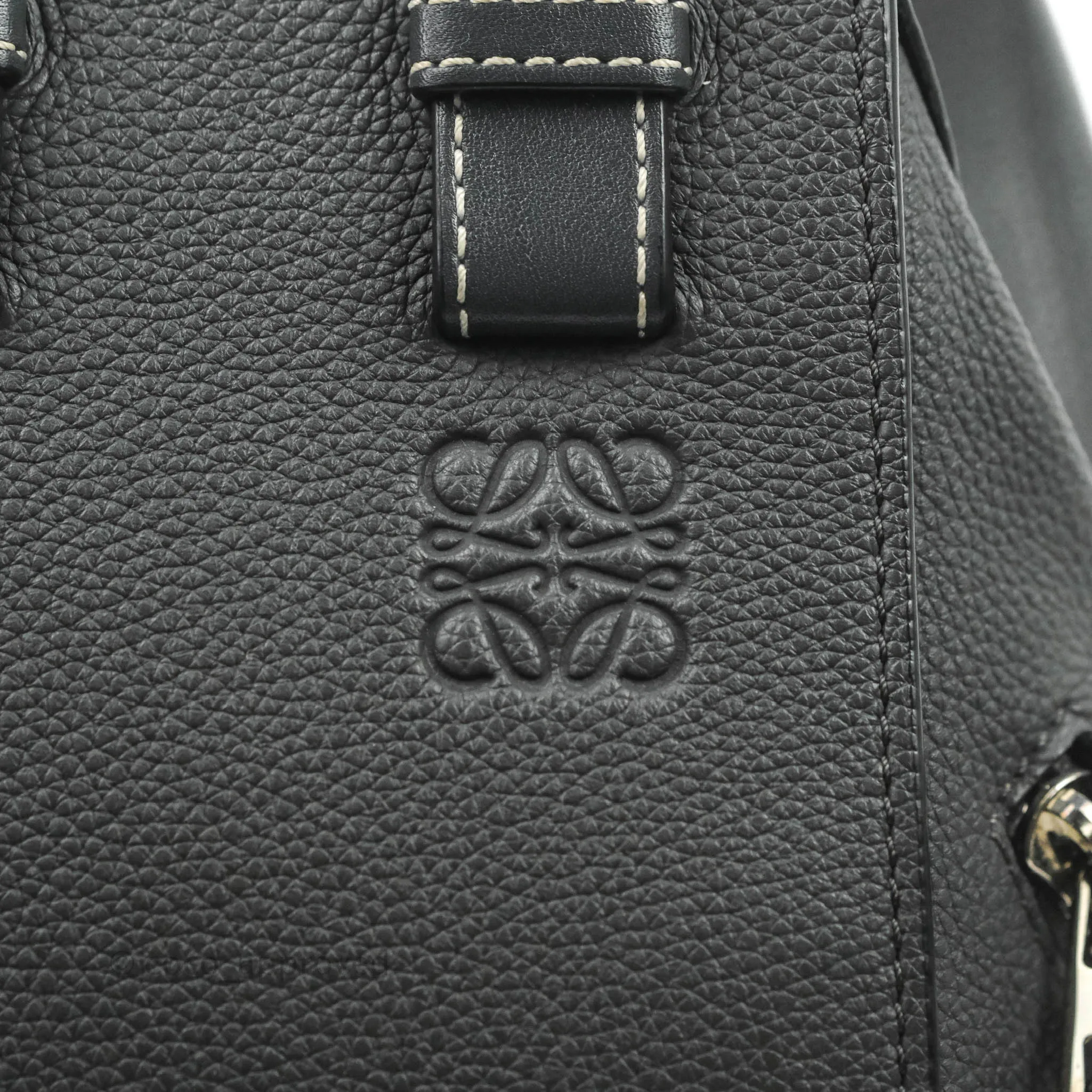 Loewe Hammock Small Asphalt Grey Shoulder Bag
