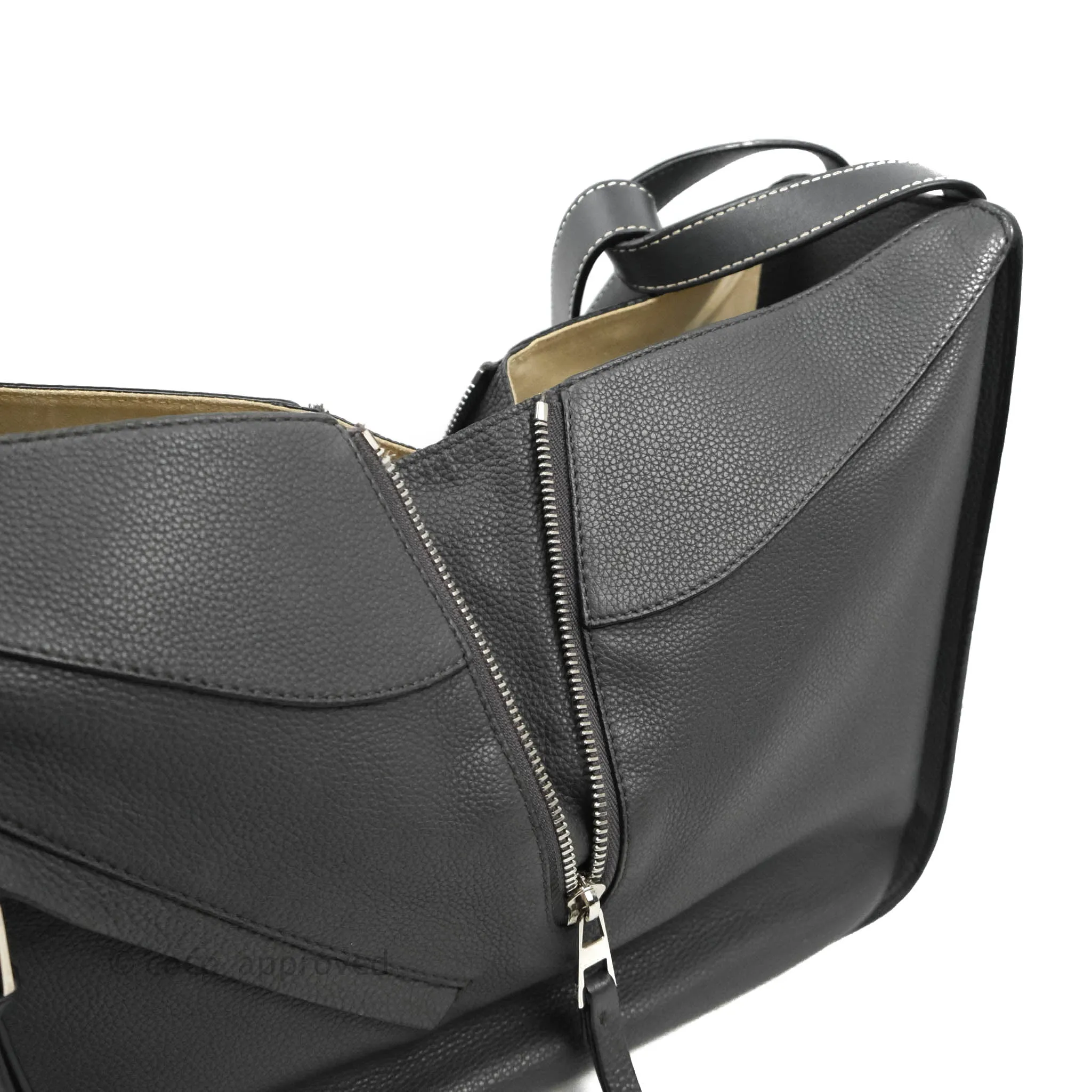 Loewe Hammock Small Asphalt Grey Shoulder Bag