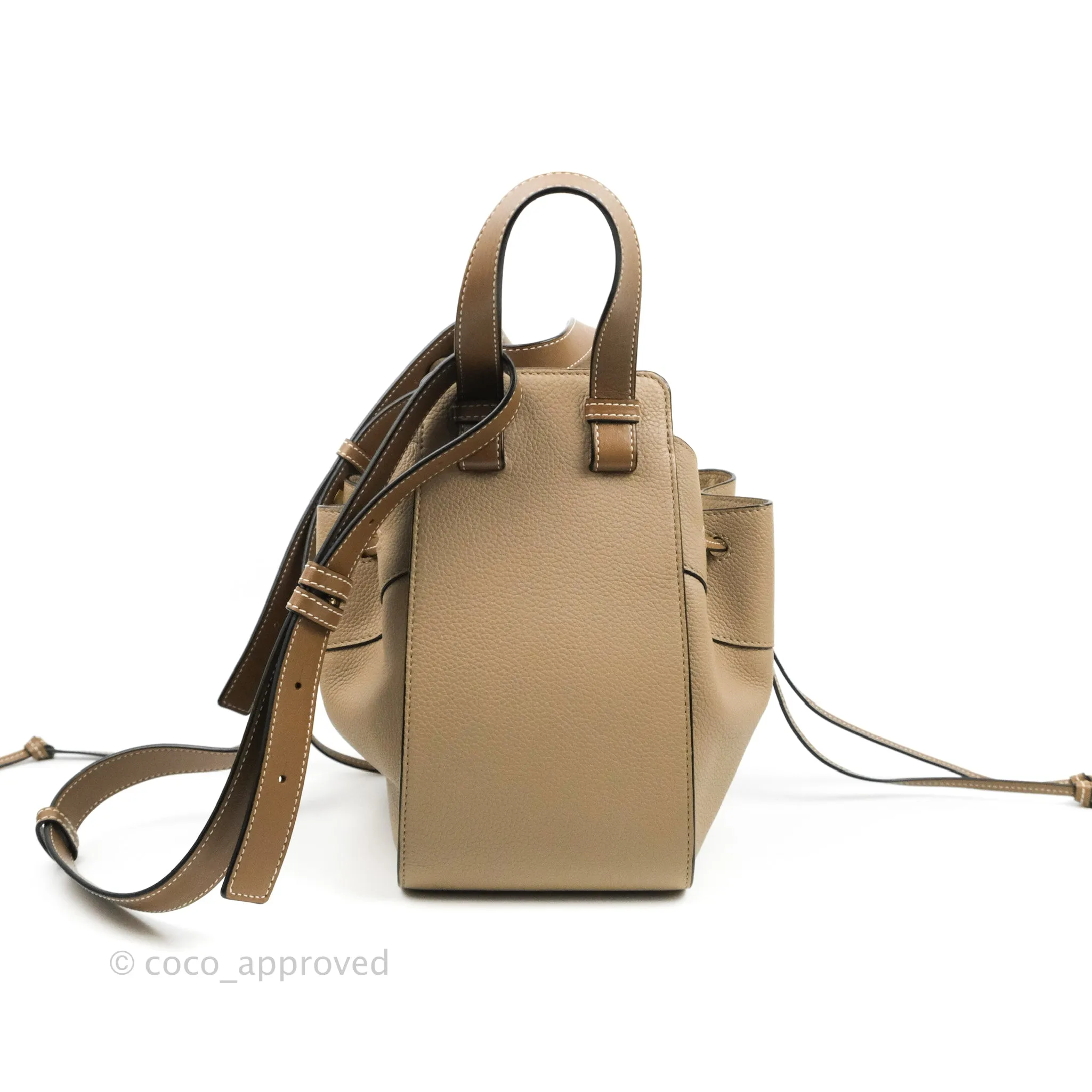 Loewe Hammock Small Sand Shoulder Bag