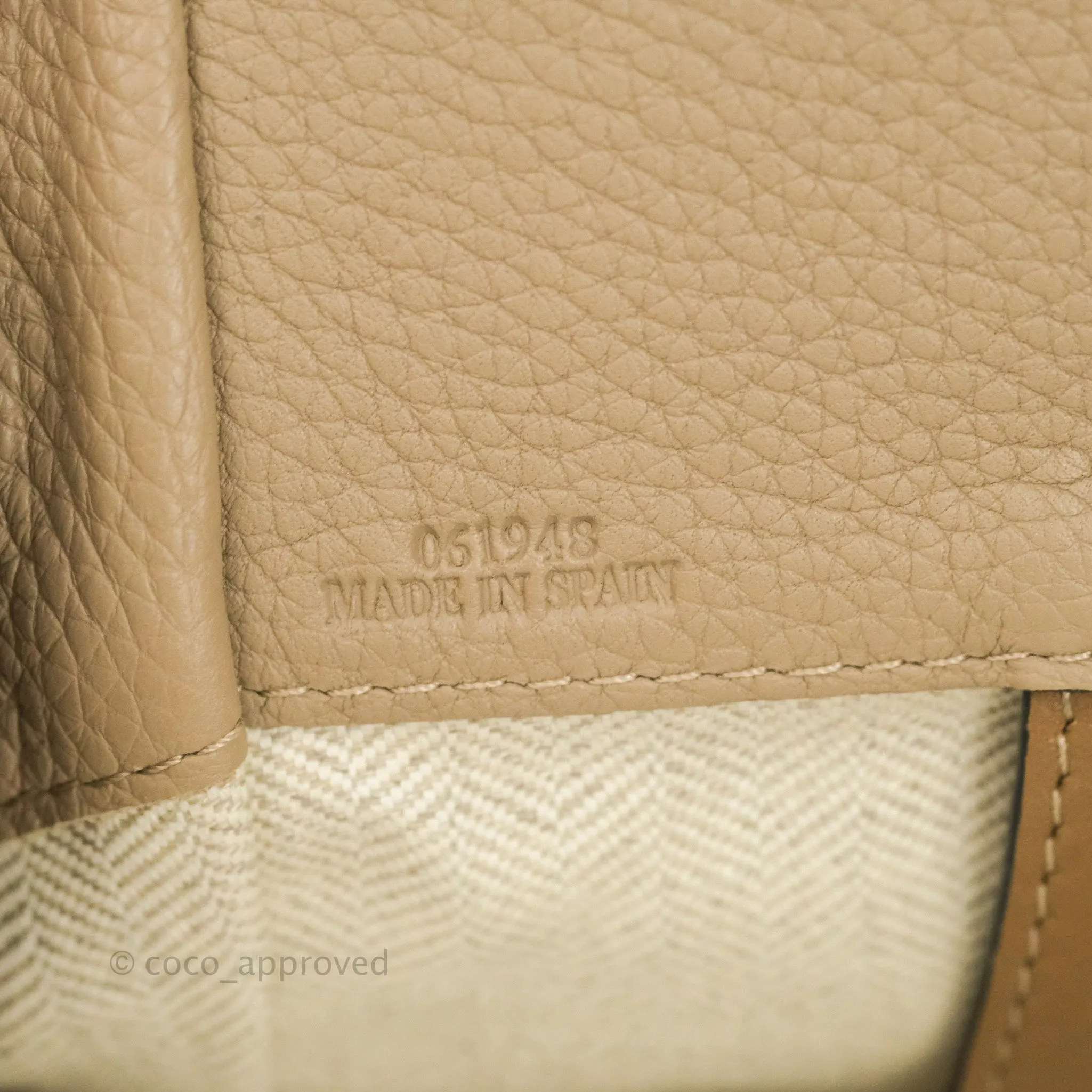 Loewe Hammock Small Sand Shoulder Bag