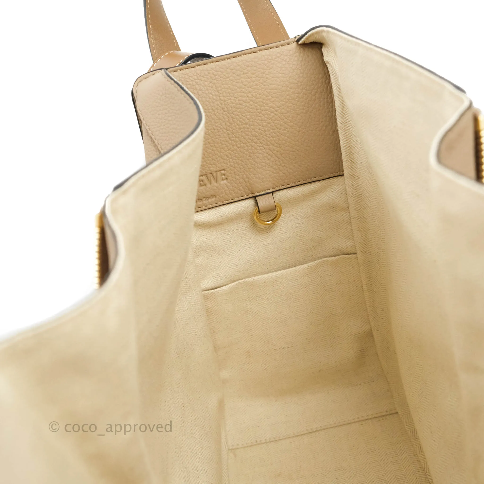 Loewe Hammock Small Sand Shoulder Bag