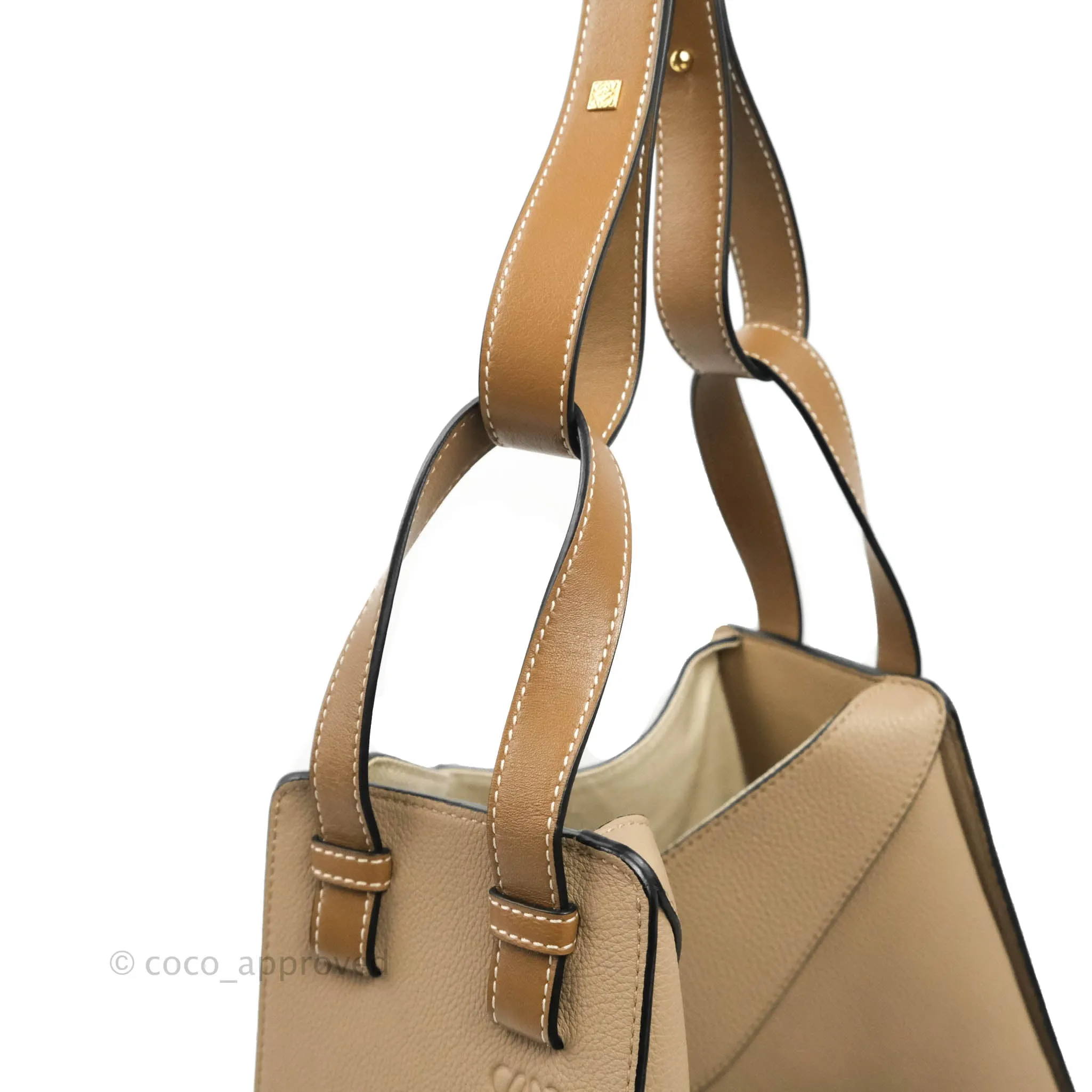 Loewe Hammock Small Sand Shoulder Bag
