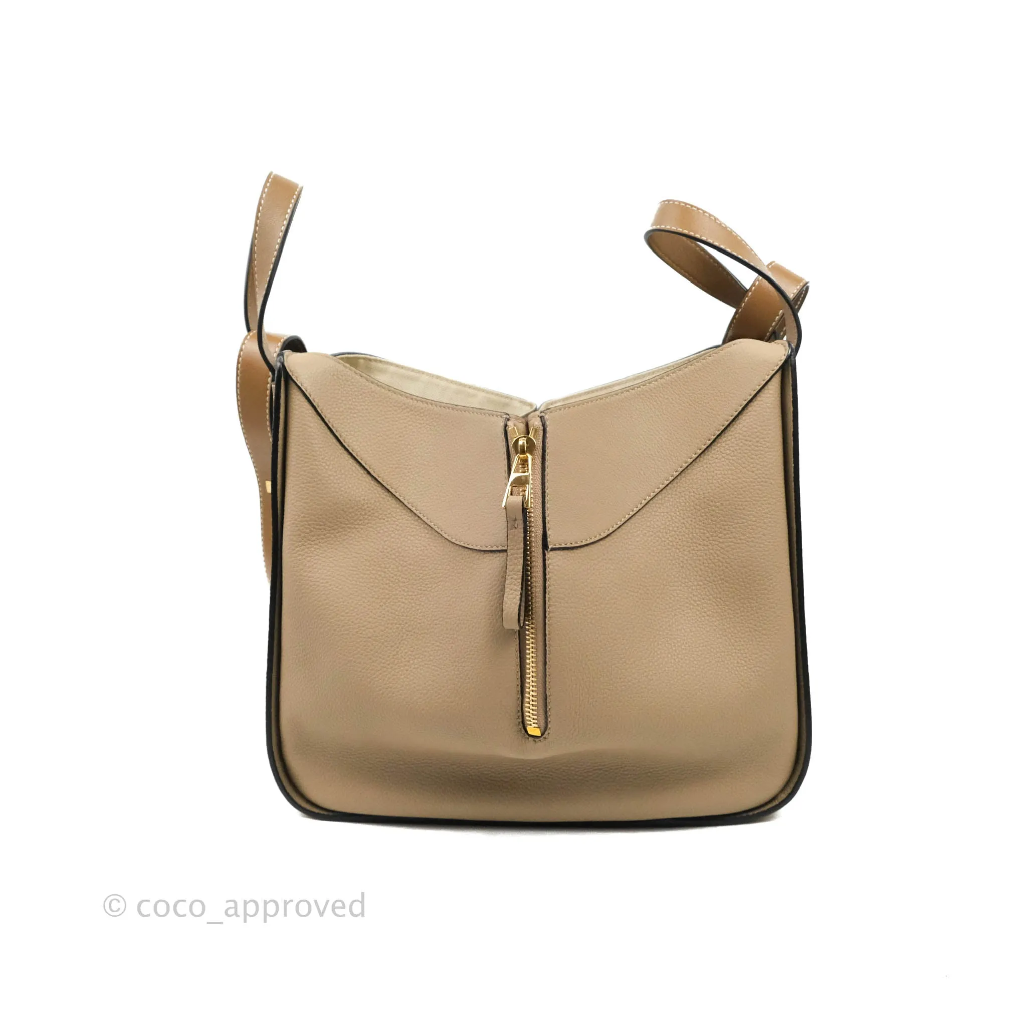 Loewe Hammock Small Sand Shoulder Bag