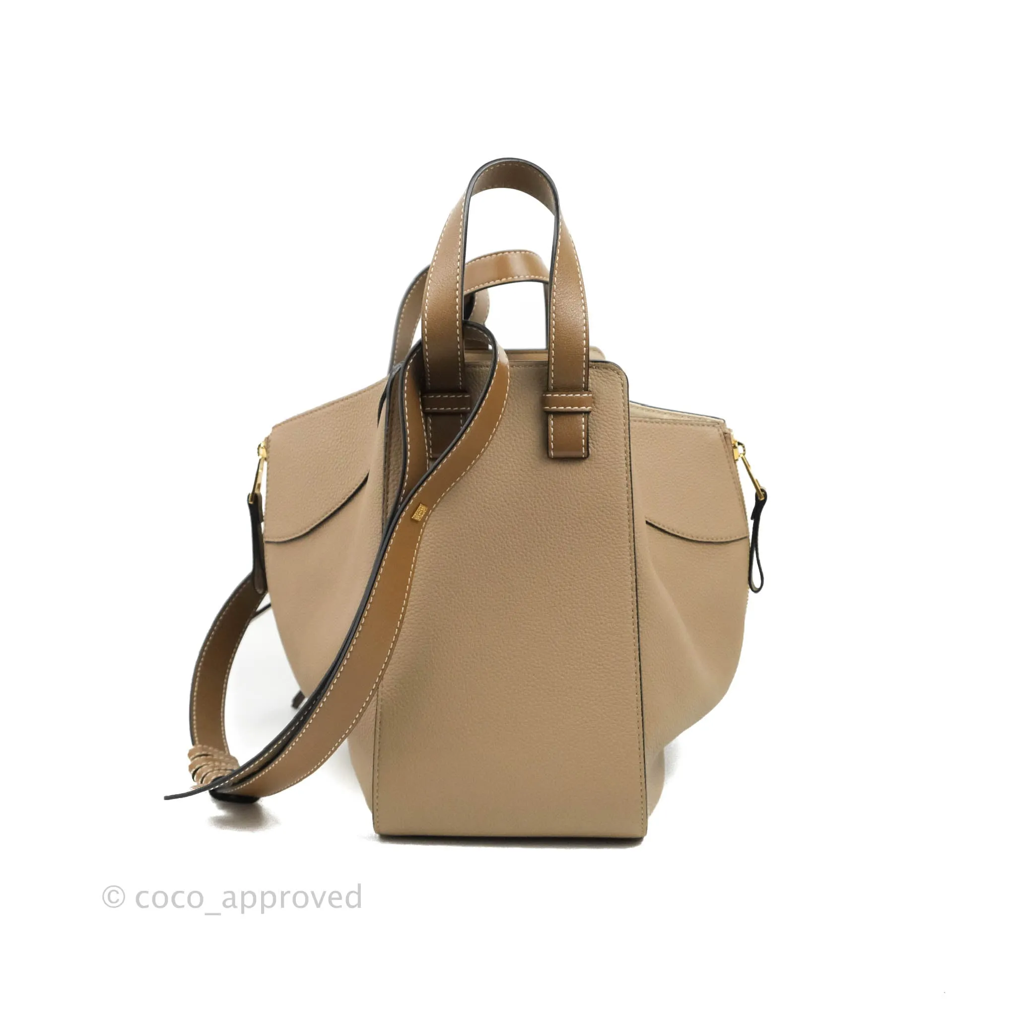 Loewe Hammock Small Sand Shoulder Bag