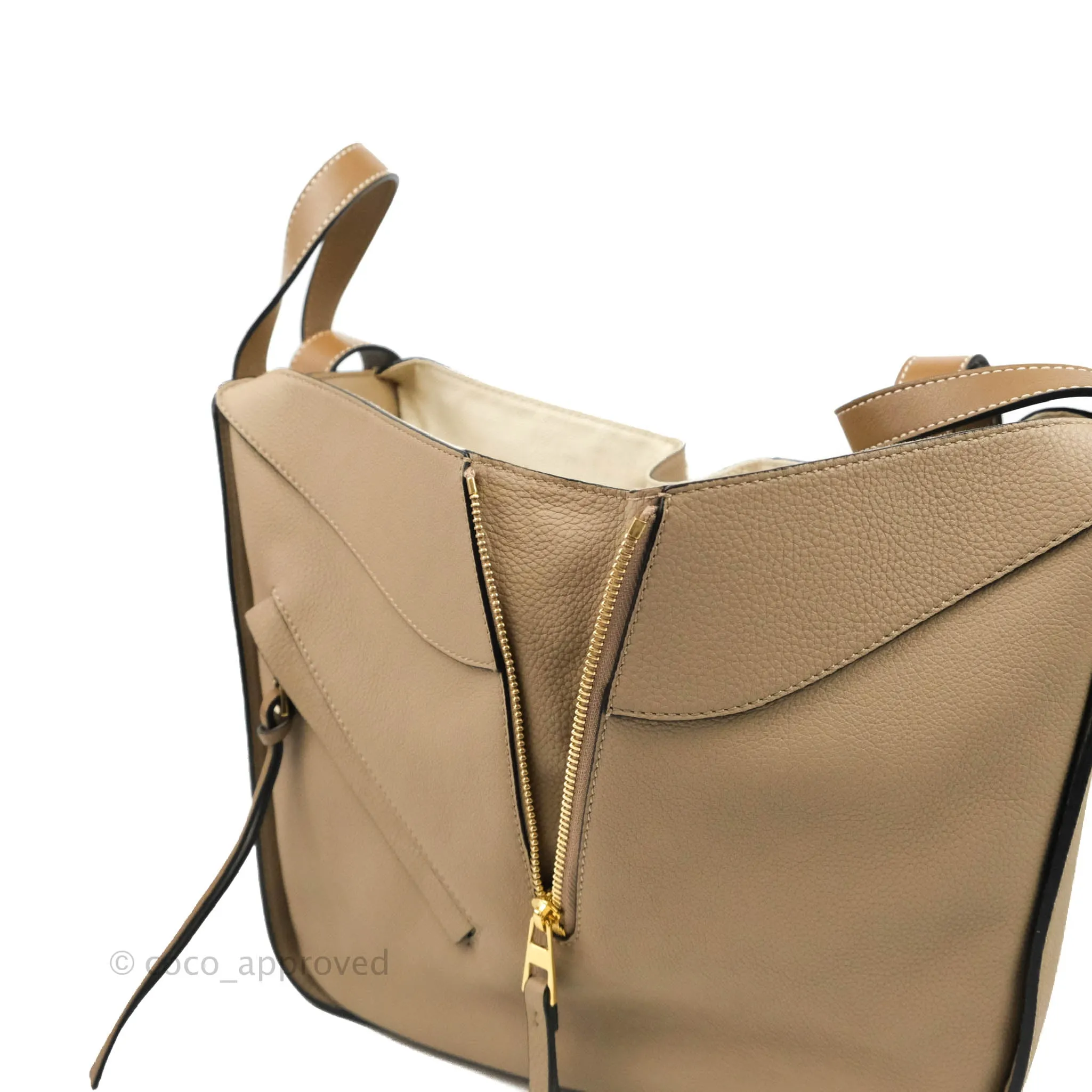 Loewe Hammock Small Sand Shoulder Bag