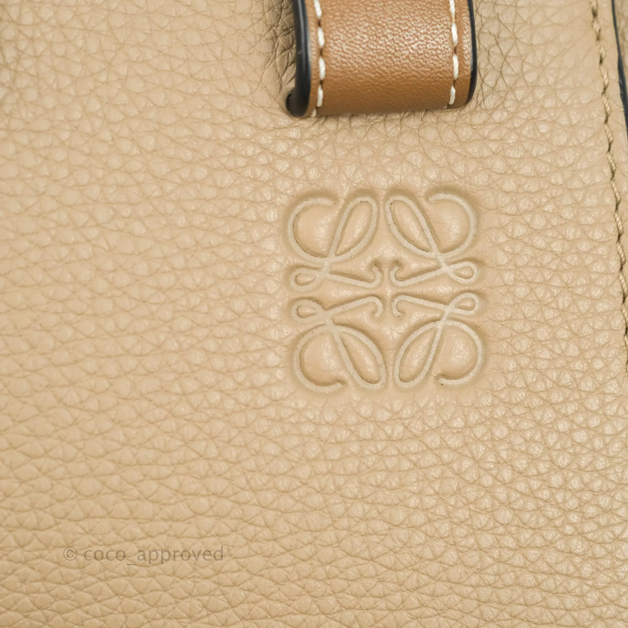 Loewe Hammock Small Sand Shoulder Bag