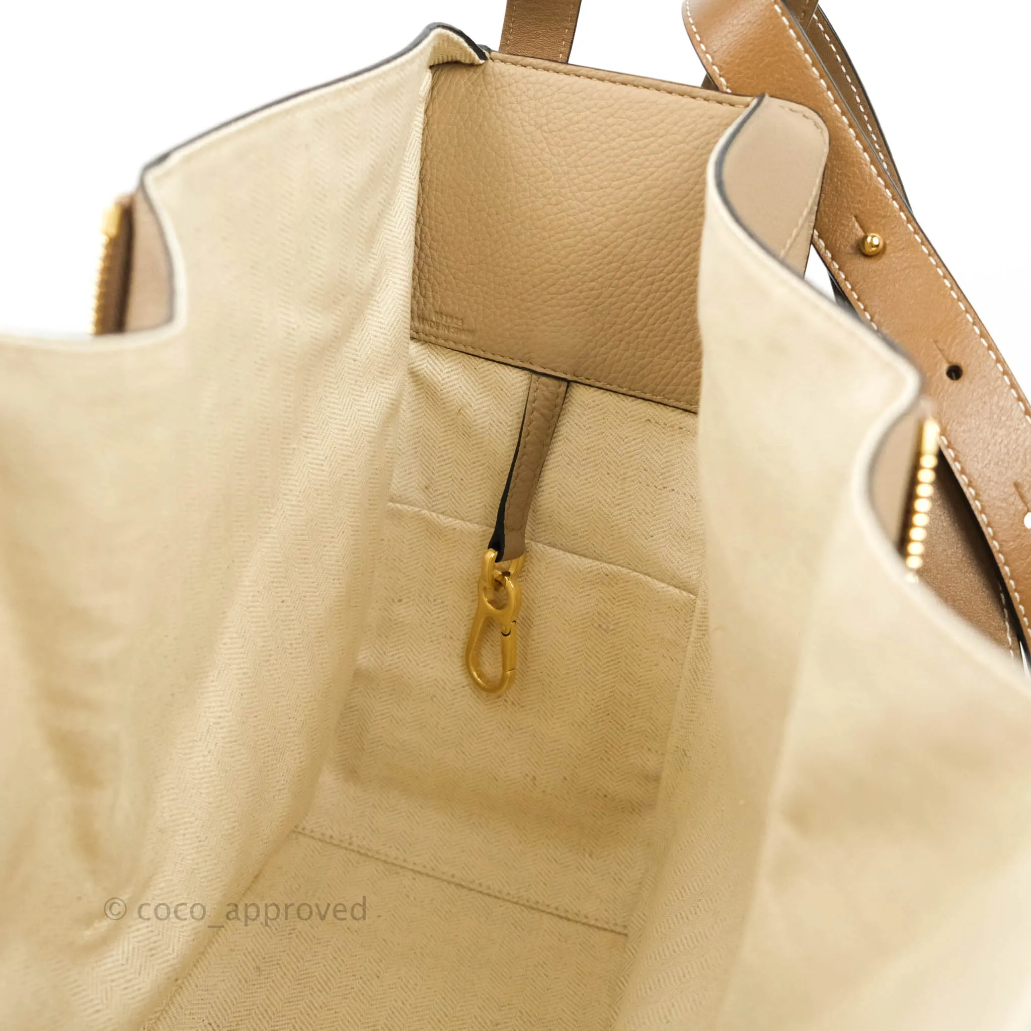 Loewe Hammock Small Sand Shoulder Bag