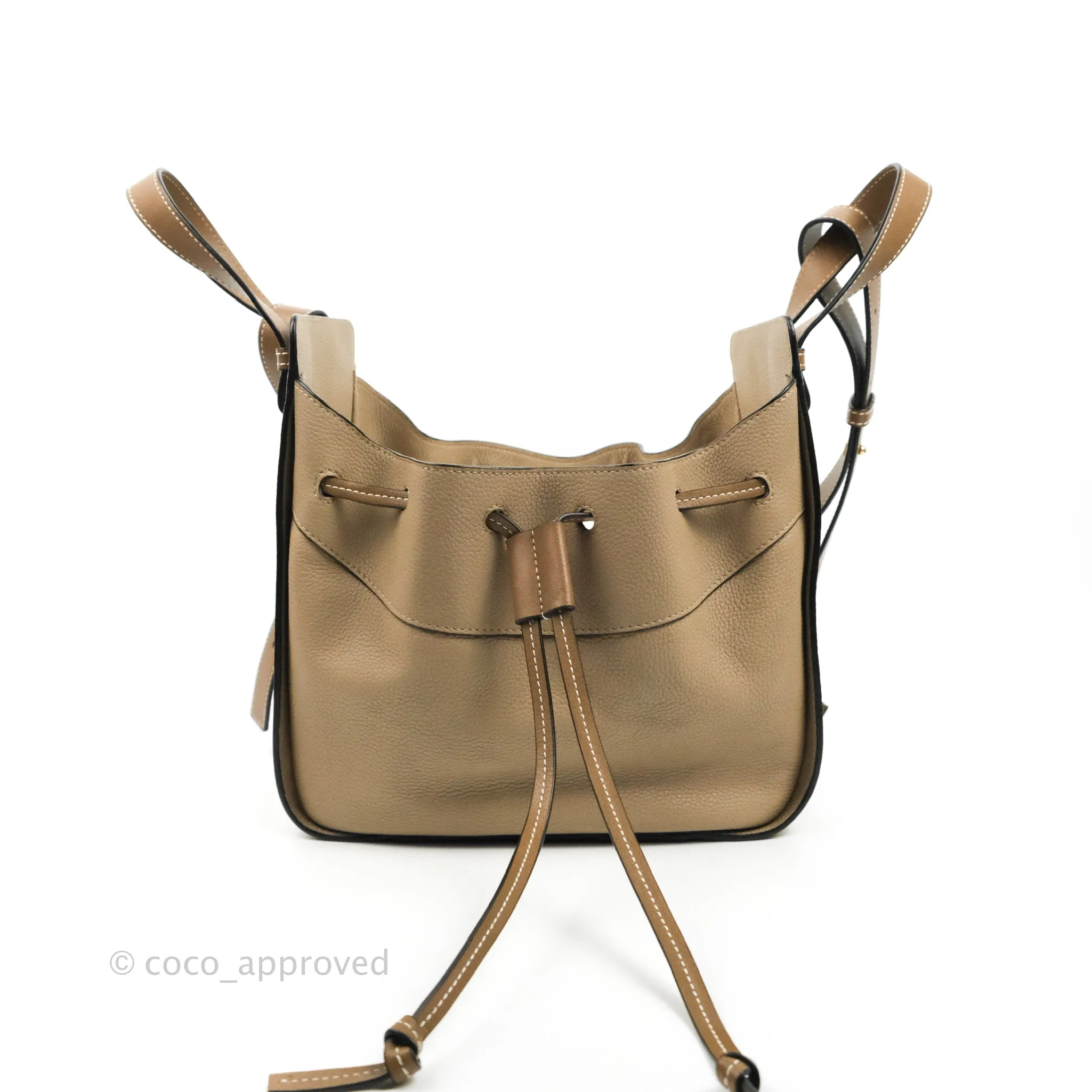 Loewe Hammock Small Sand Shoulder Bag