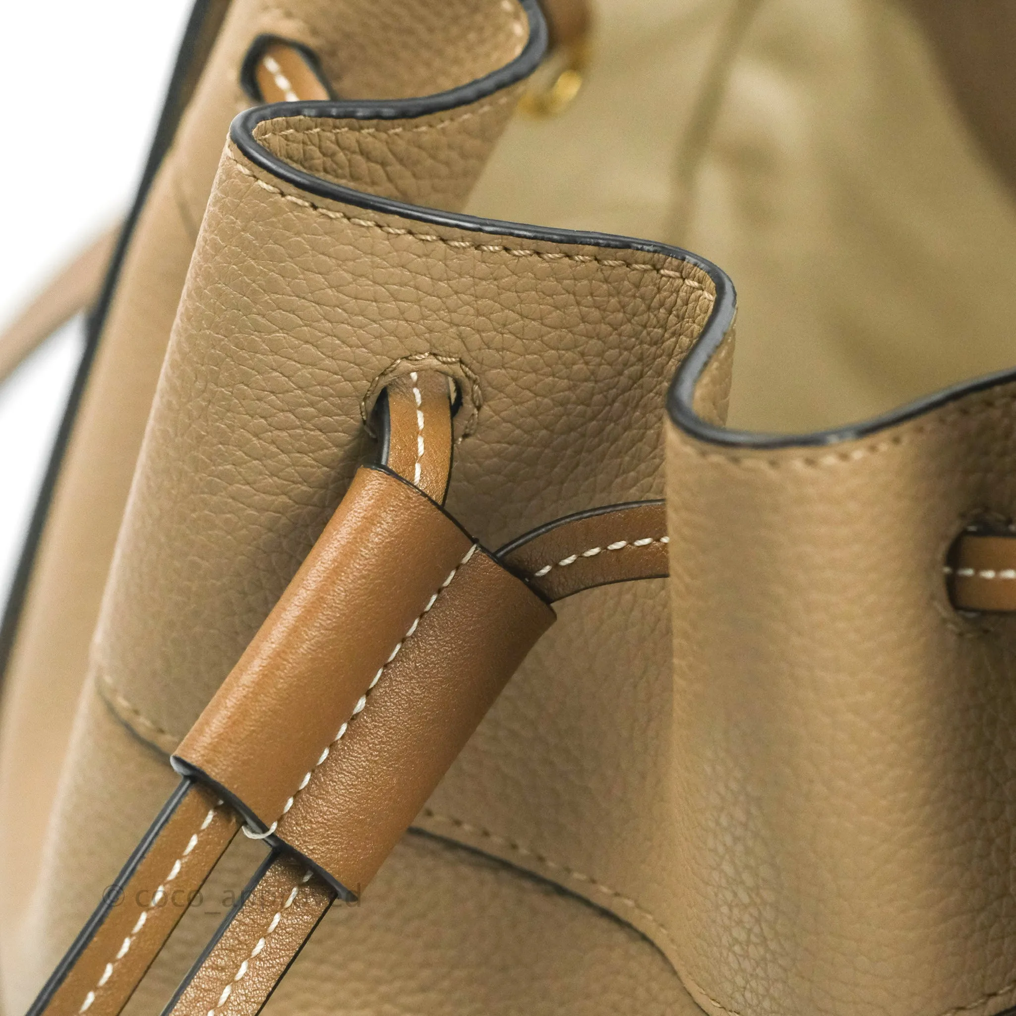 Loewe Hammock Small Sand Shoulder Bag