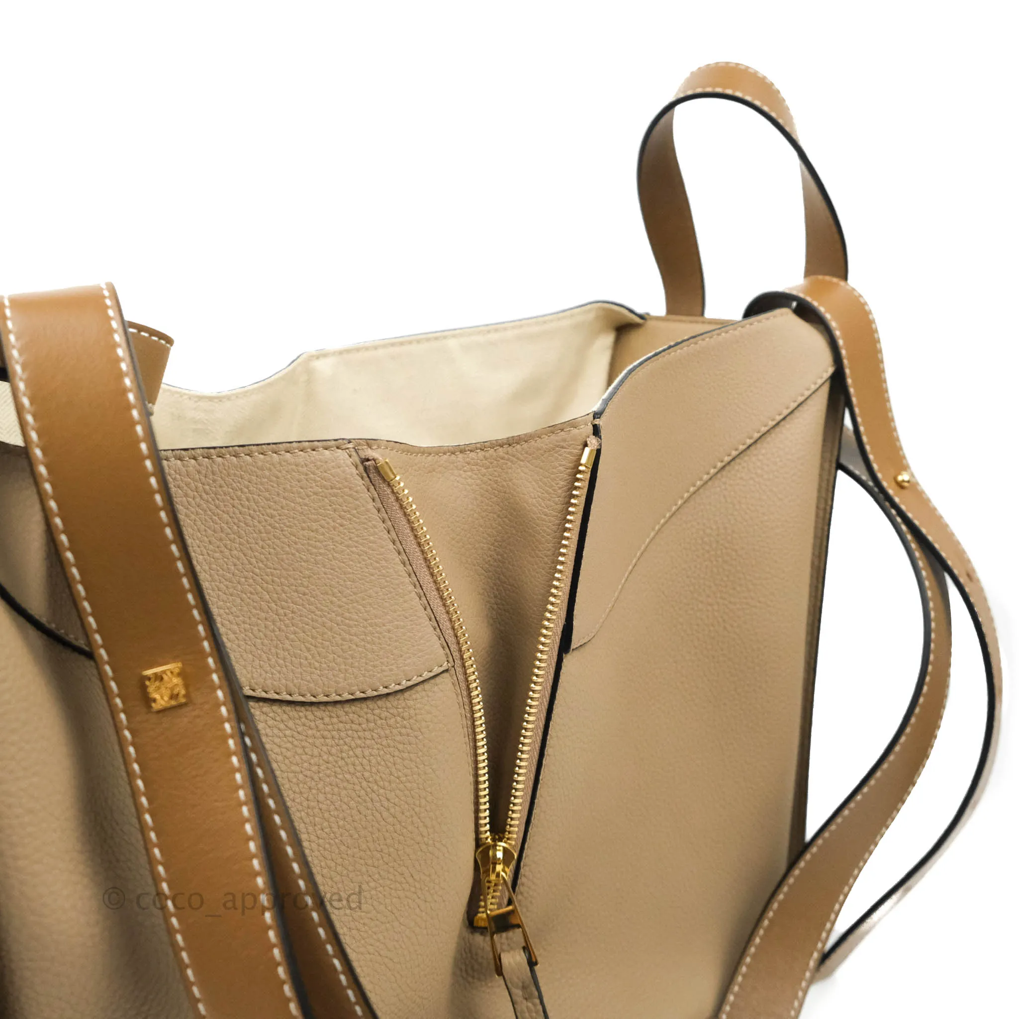 Loewe Hammock Small Sand Shoulder Bag