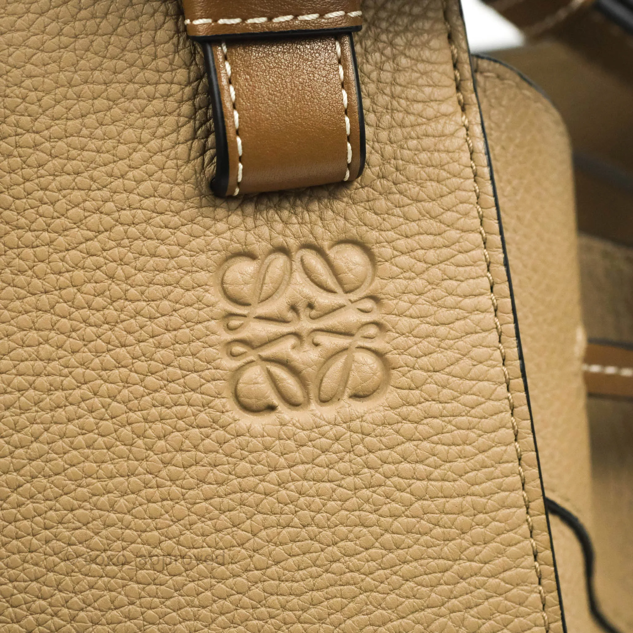 Loewe Hammock Small Sand Shoulder Bag
