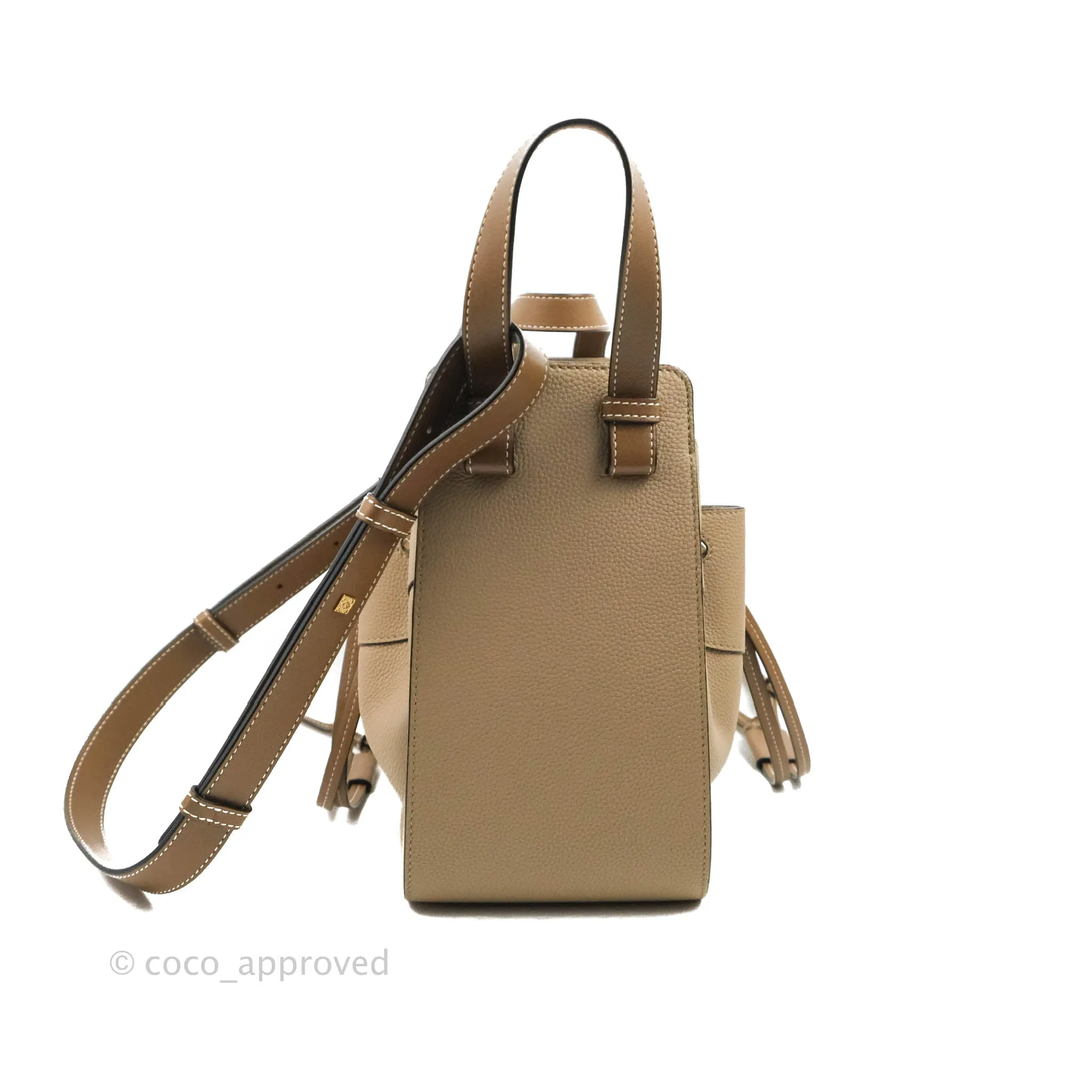 Loewe Hammock Small Sand Shoulder Bag