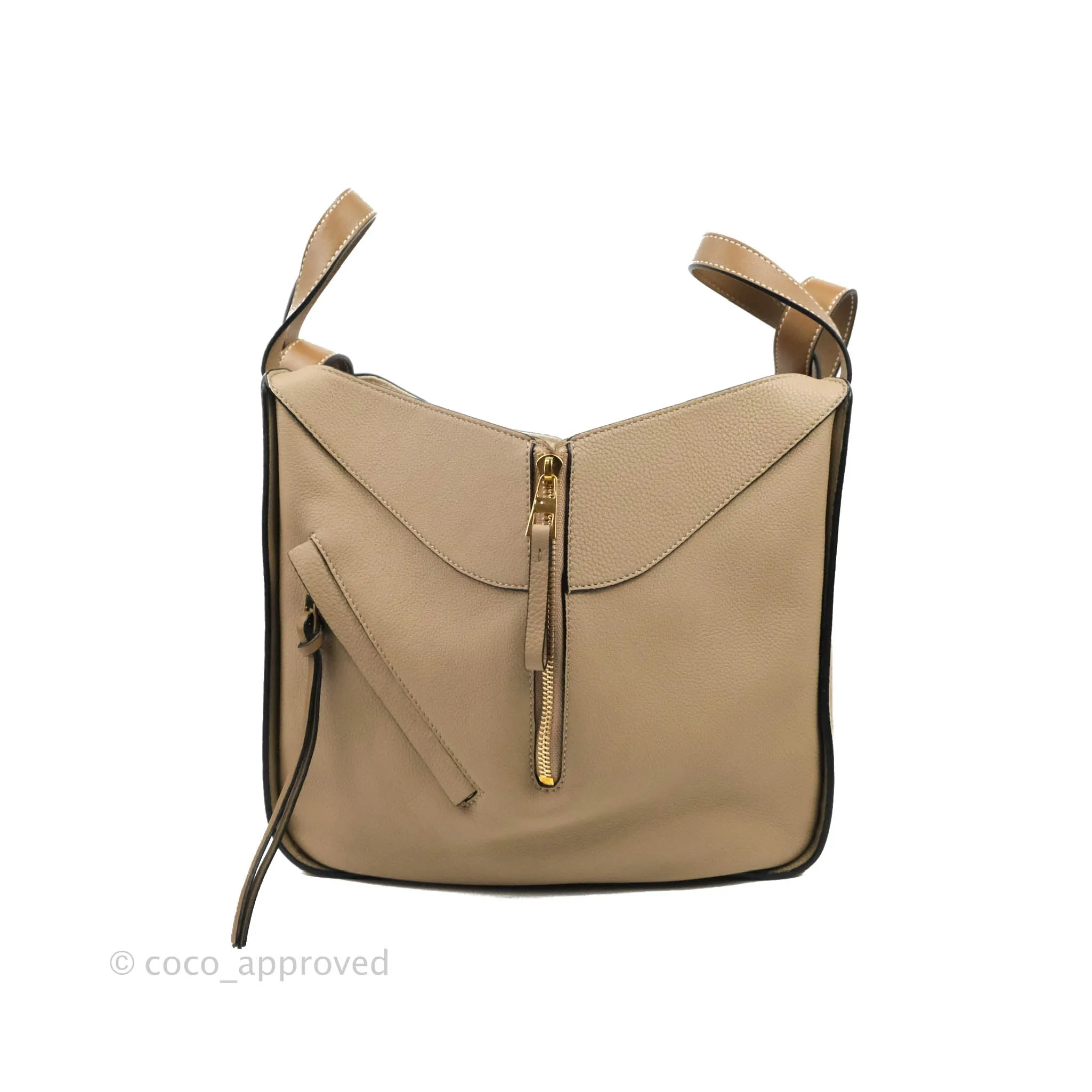 Loewe Hammock Small Sand Shoulder Bag