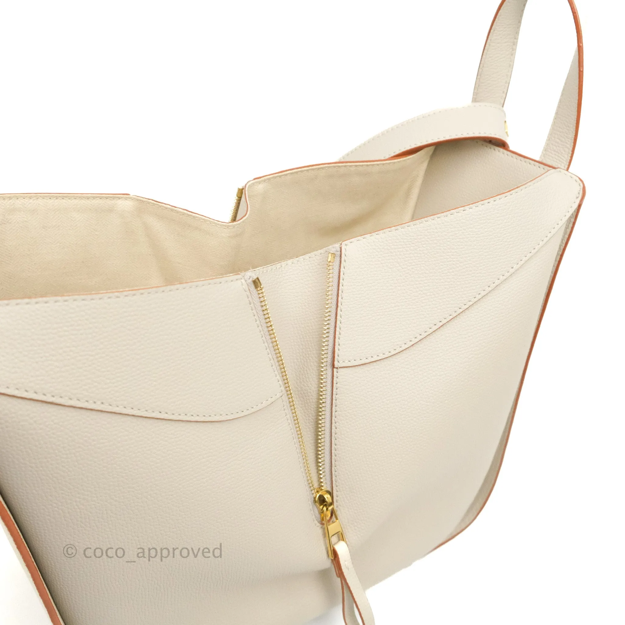 Loewe Hammock Small Shoulder Bag Light Ghost Grained Leather