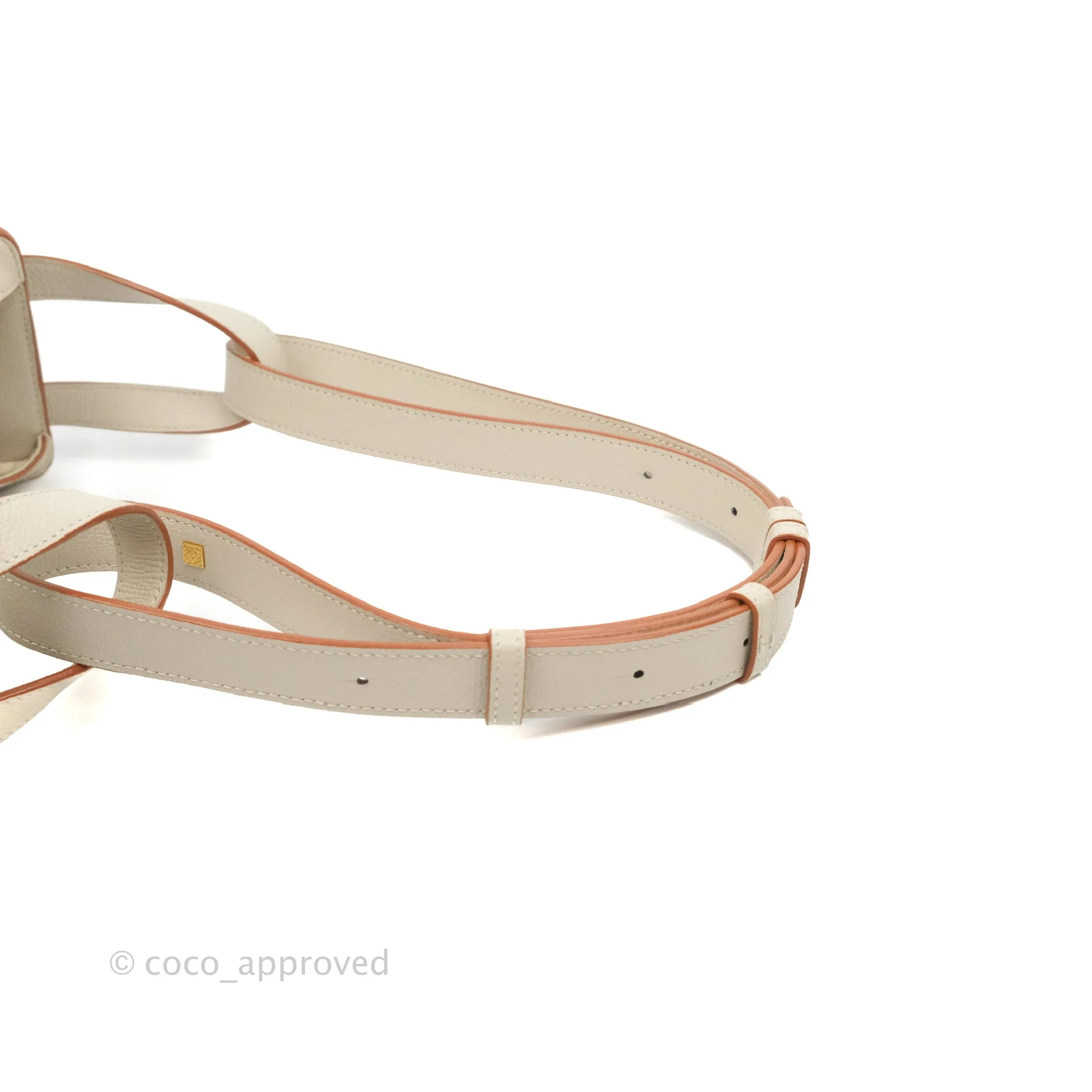 Loewe Hammock Small Shoulder Bag Light Ghost Grained Leather