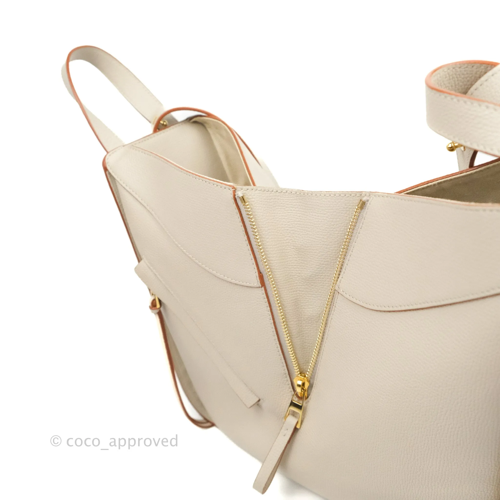 Loewe Hammock Small Shoulder Bag Light Ghost Grained Leather