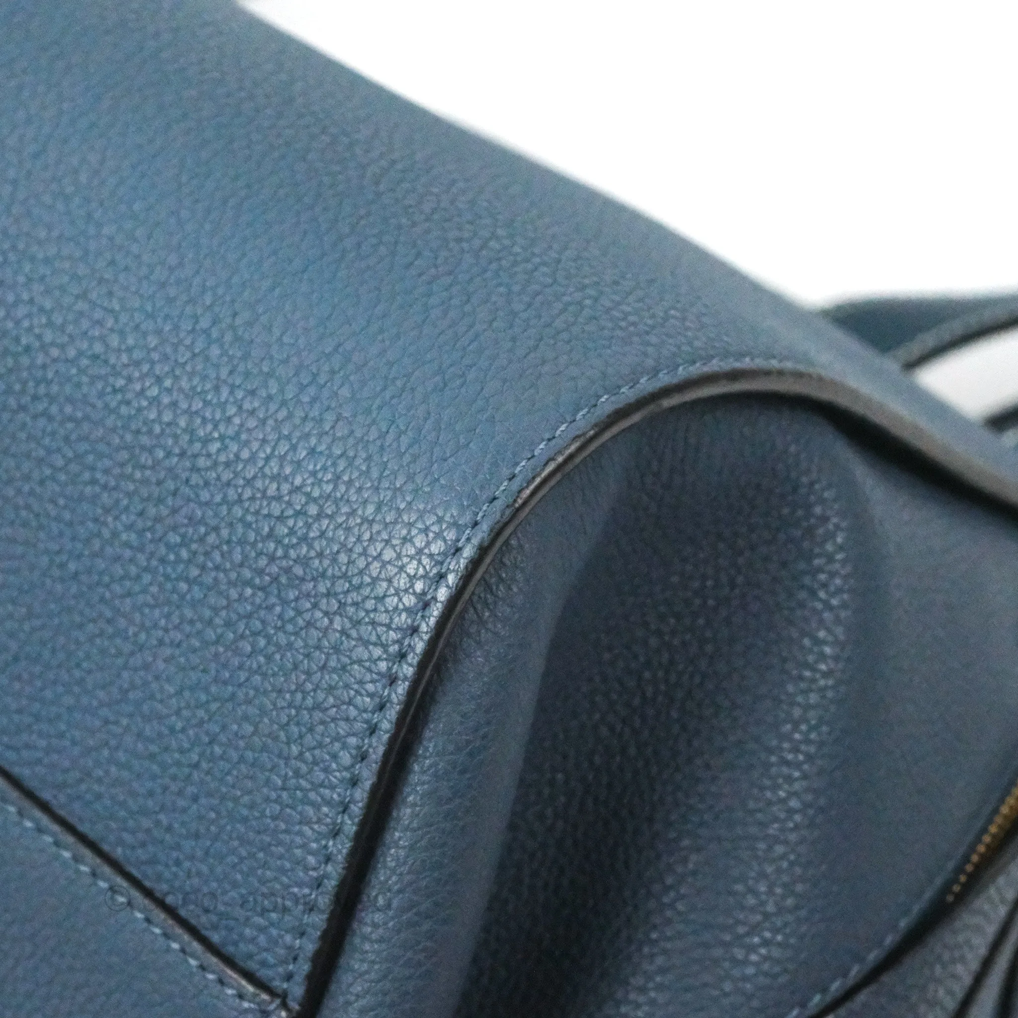 Loewe Hammock Small Shoulder Bag Navy Blue Soft Grained Calfskin