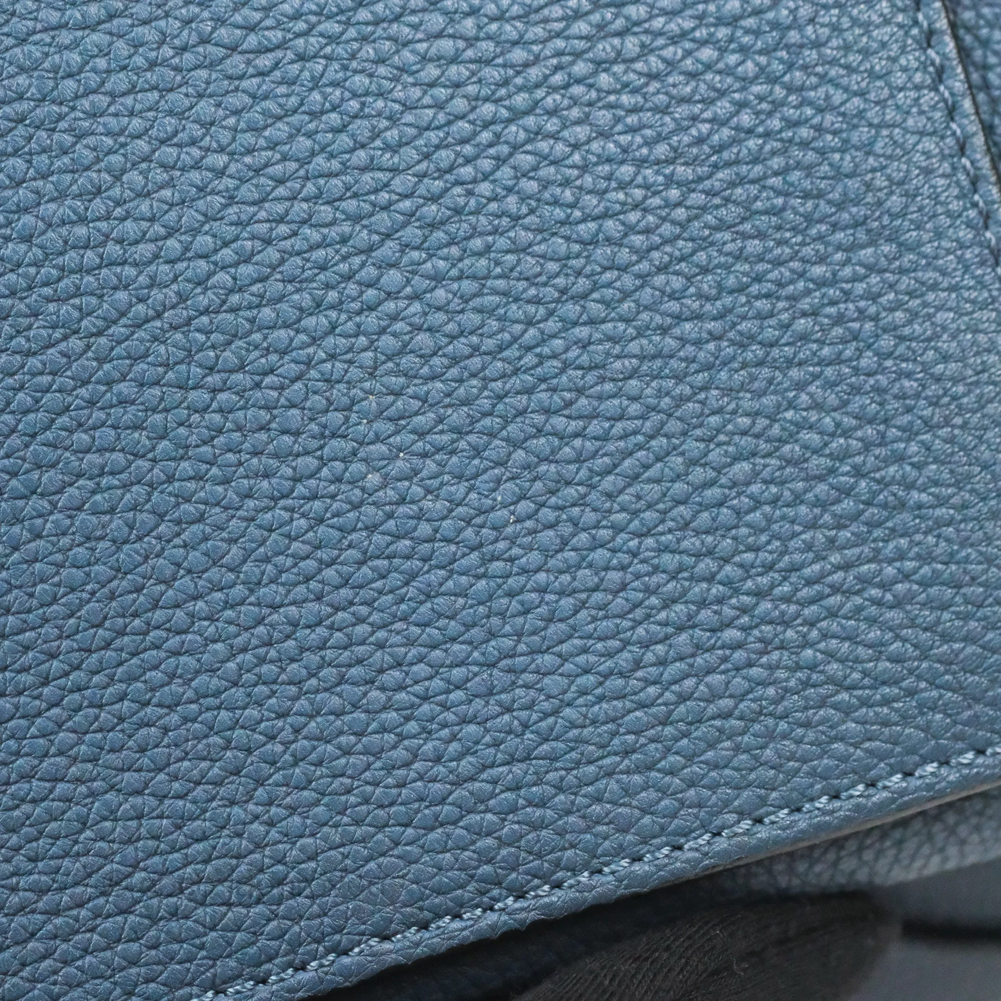 Loewe Hammock Small Shoulder Bag Navy Blue Soft Grained Calfskin