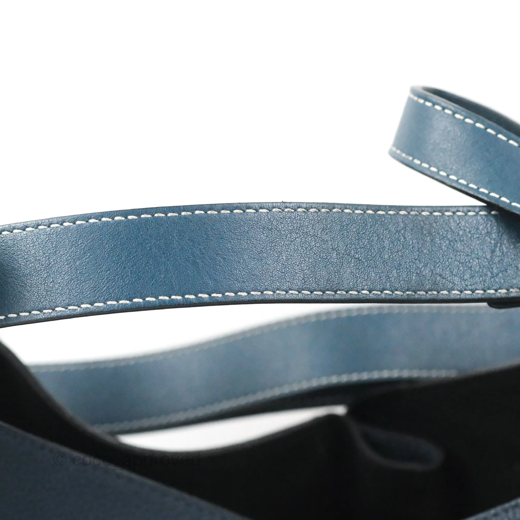Loewe Hammock Small Shoulder Bag Navy Blue Soft Grained Calfskin