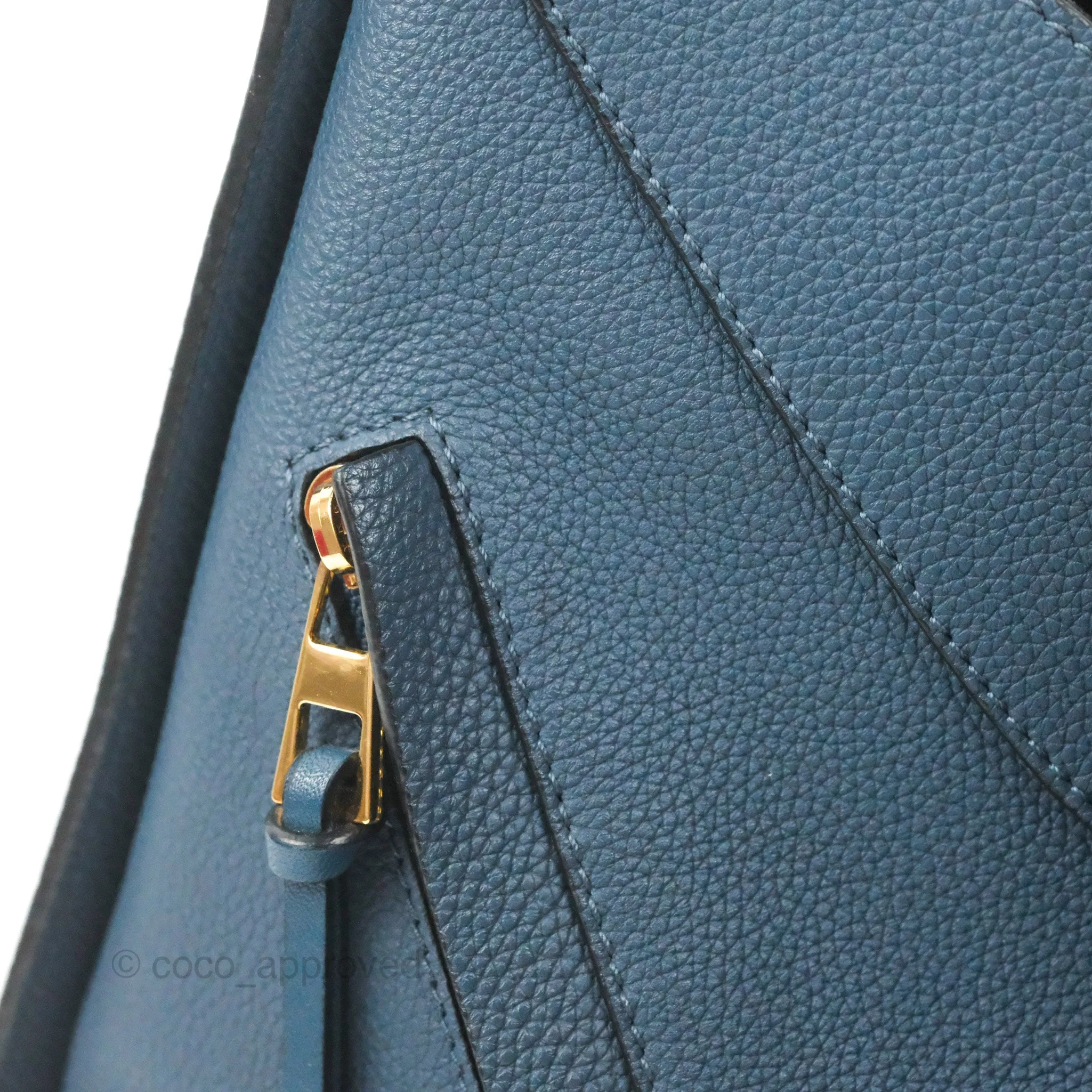 Loewe Hammock Small Shoulder Bag Navy Blue Soft Grained Calfskin