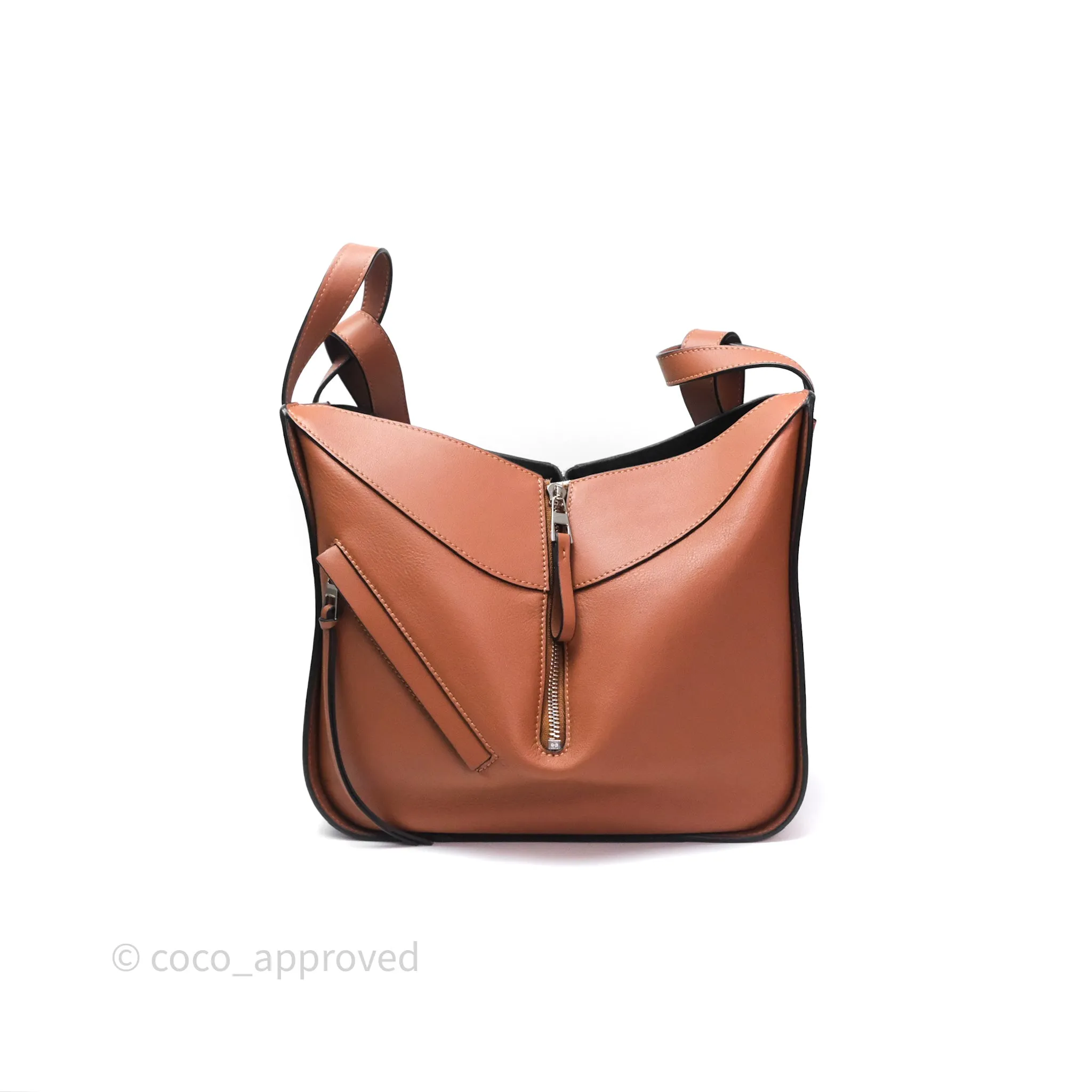 Loewe Hammock Small Shoulder Bag Tan