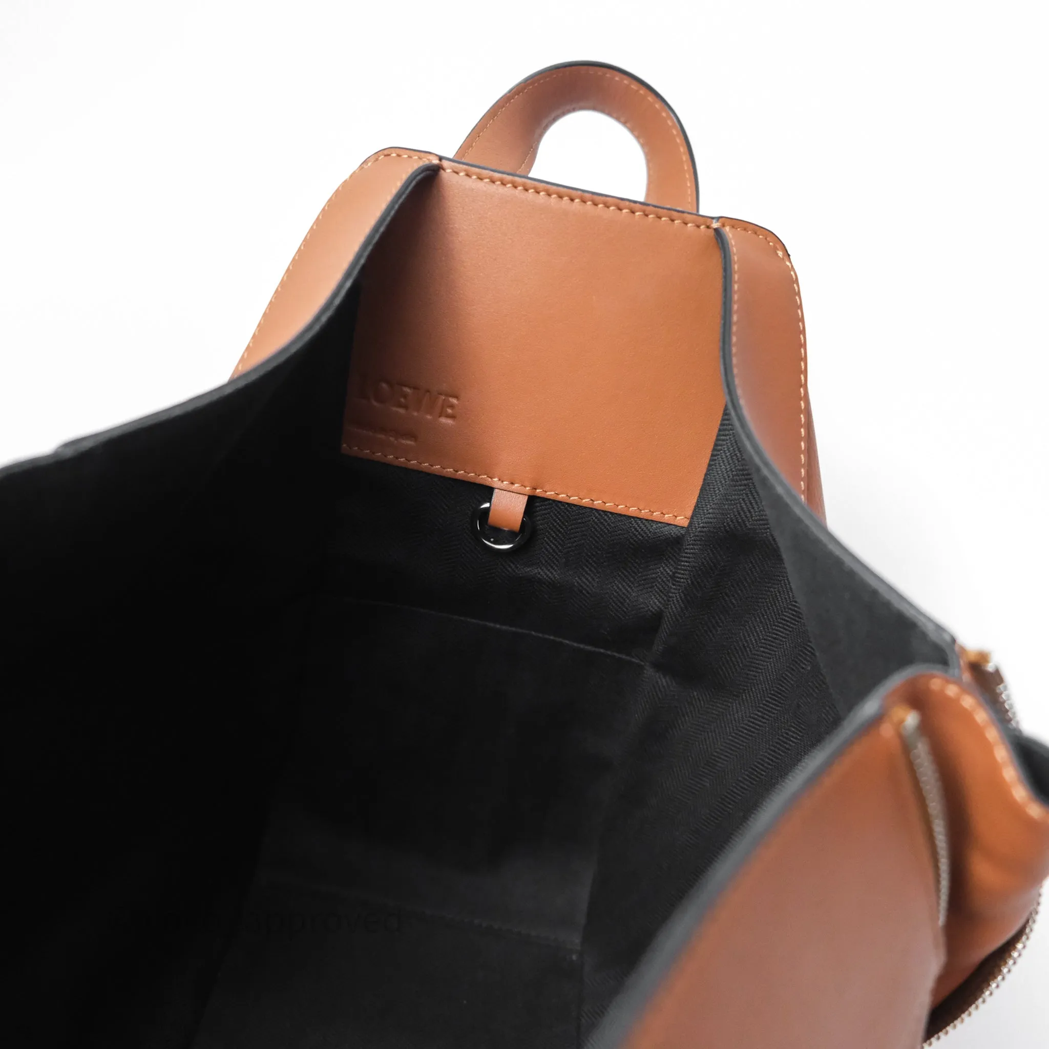 Loewe Hammock Small Shoulder Bag Tan