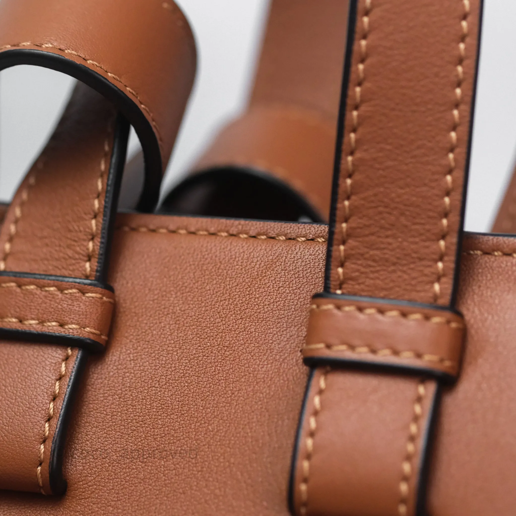 Loewe Hammock Small Shoulder Bag Tan