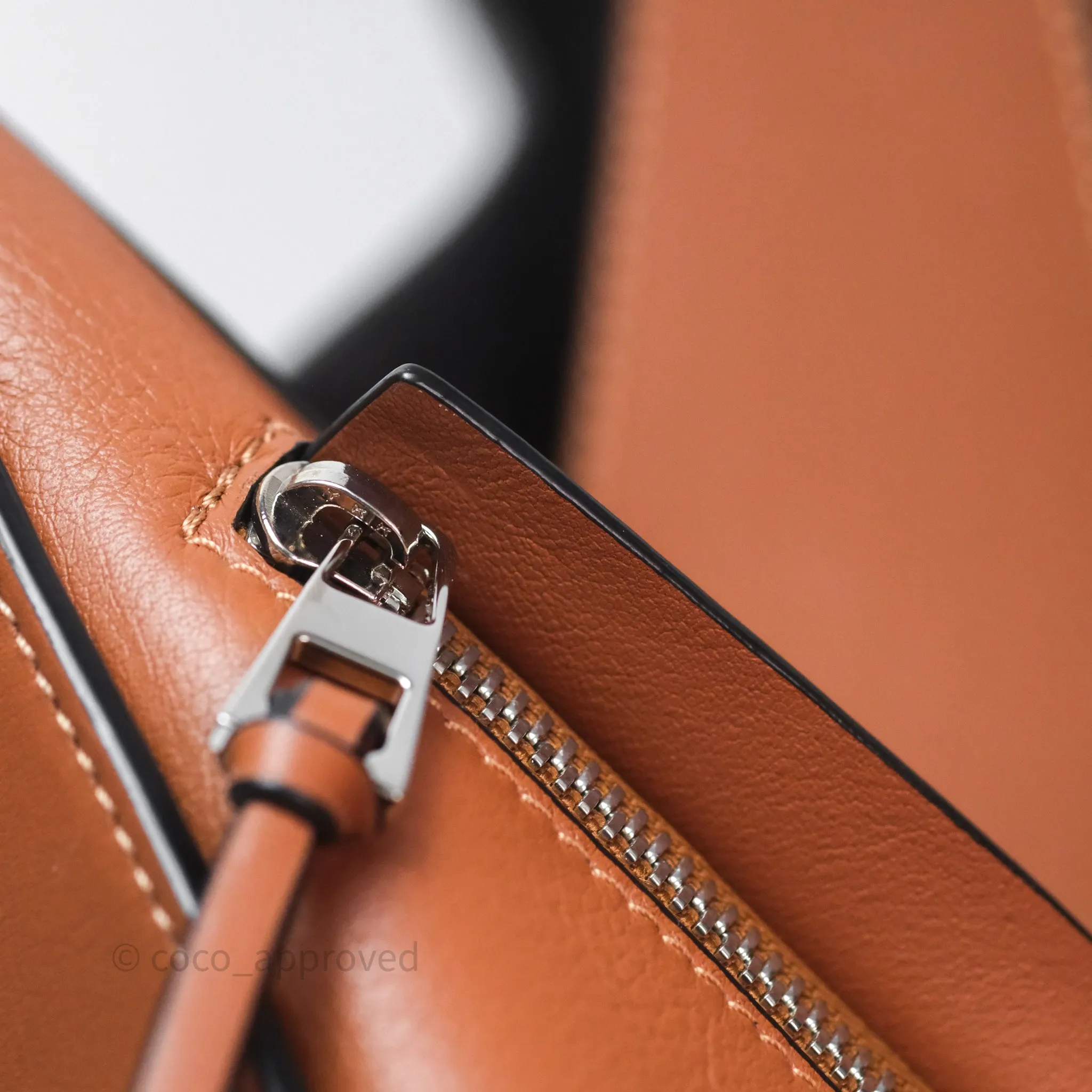 Loewe Hammock Small Shoulder Bag Tan