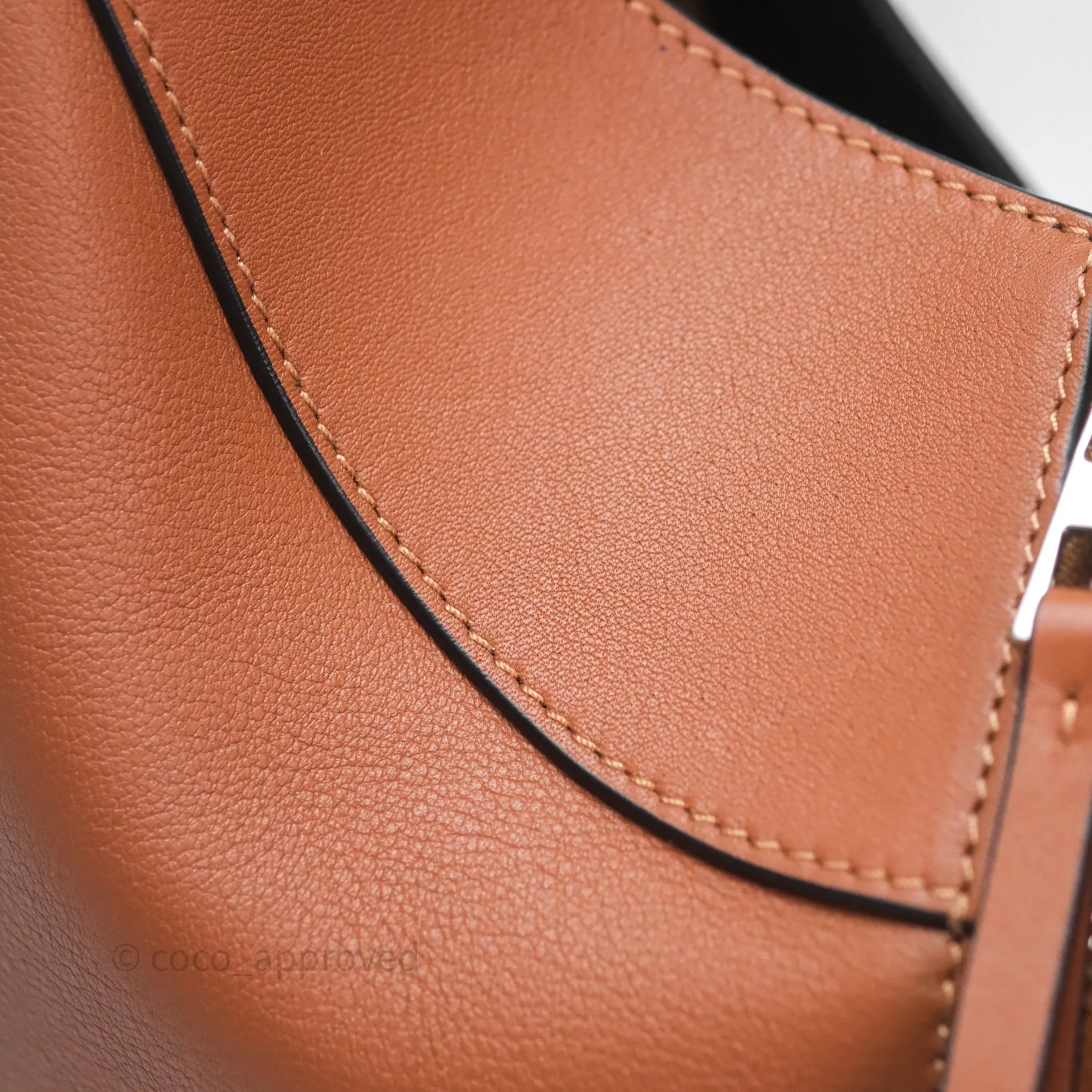 Loewe Hammock Small Shoulder Bag Tan