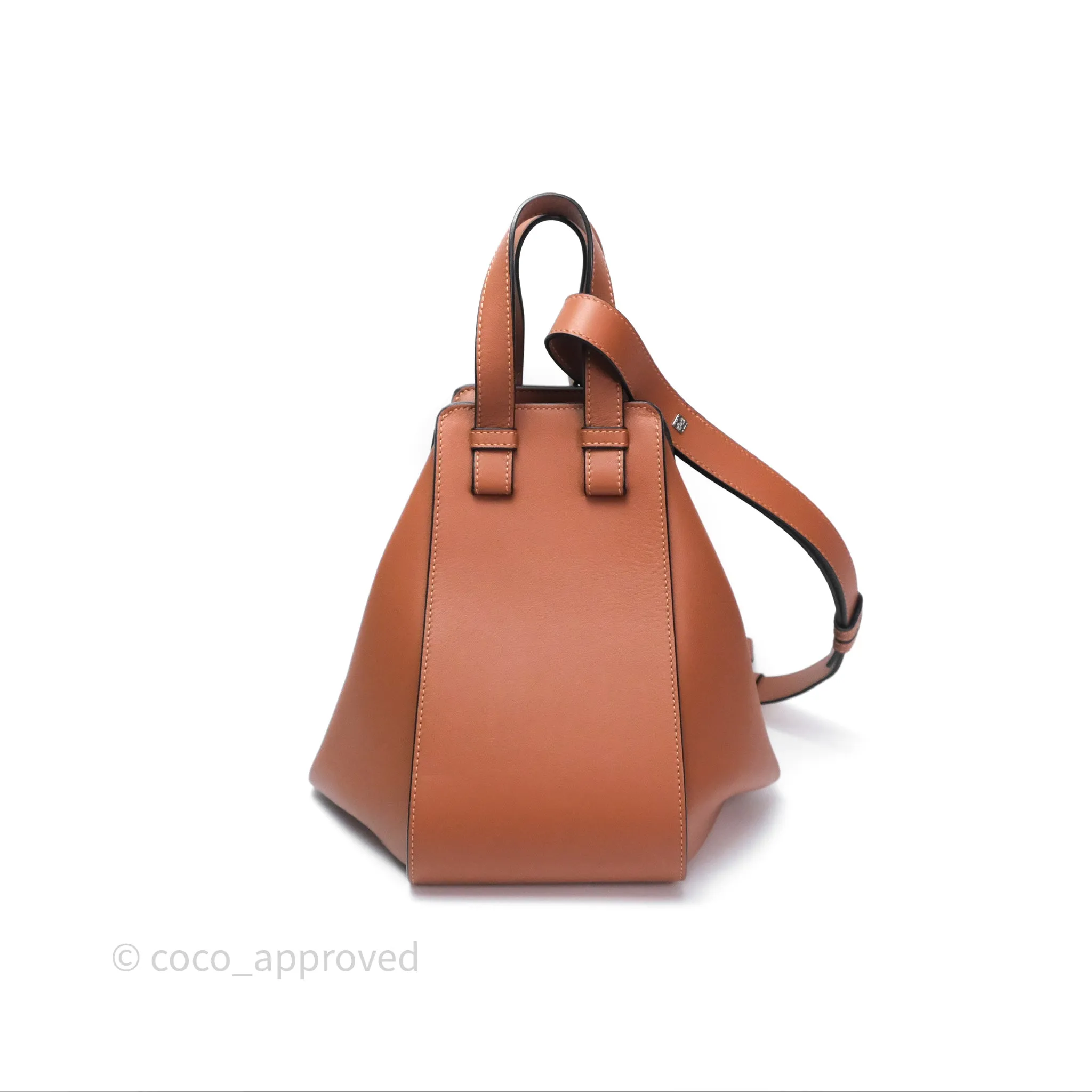 Loewe Hammock Small Shoulder Bag Tan