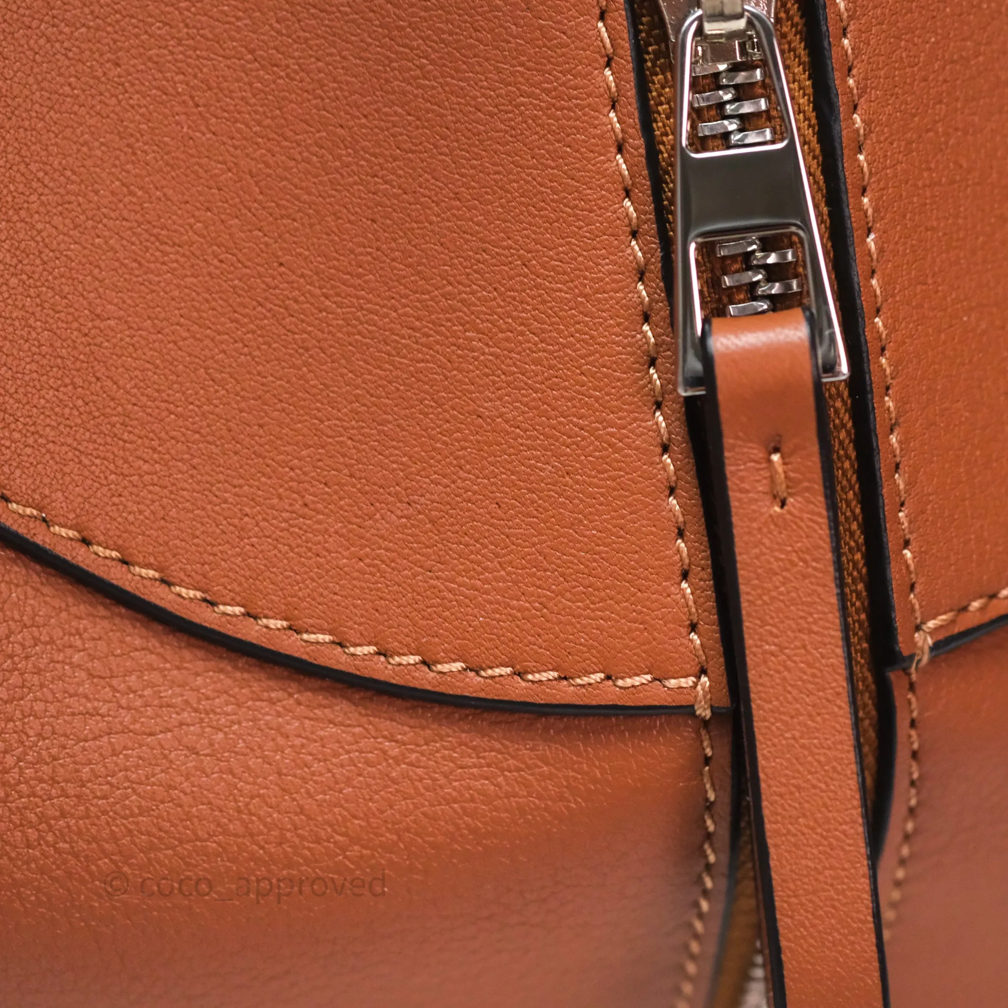Loewe Hammock Small Shoulder Bag Tan