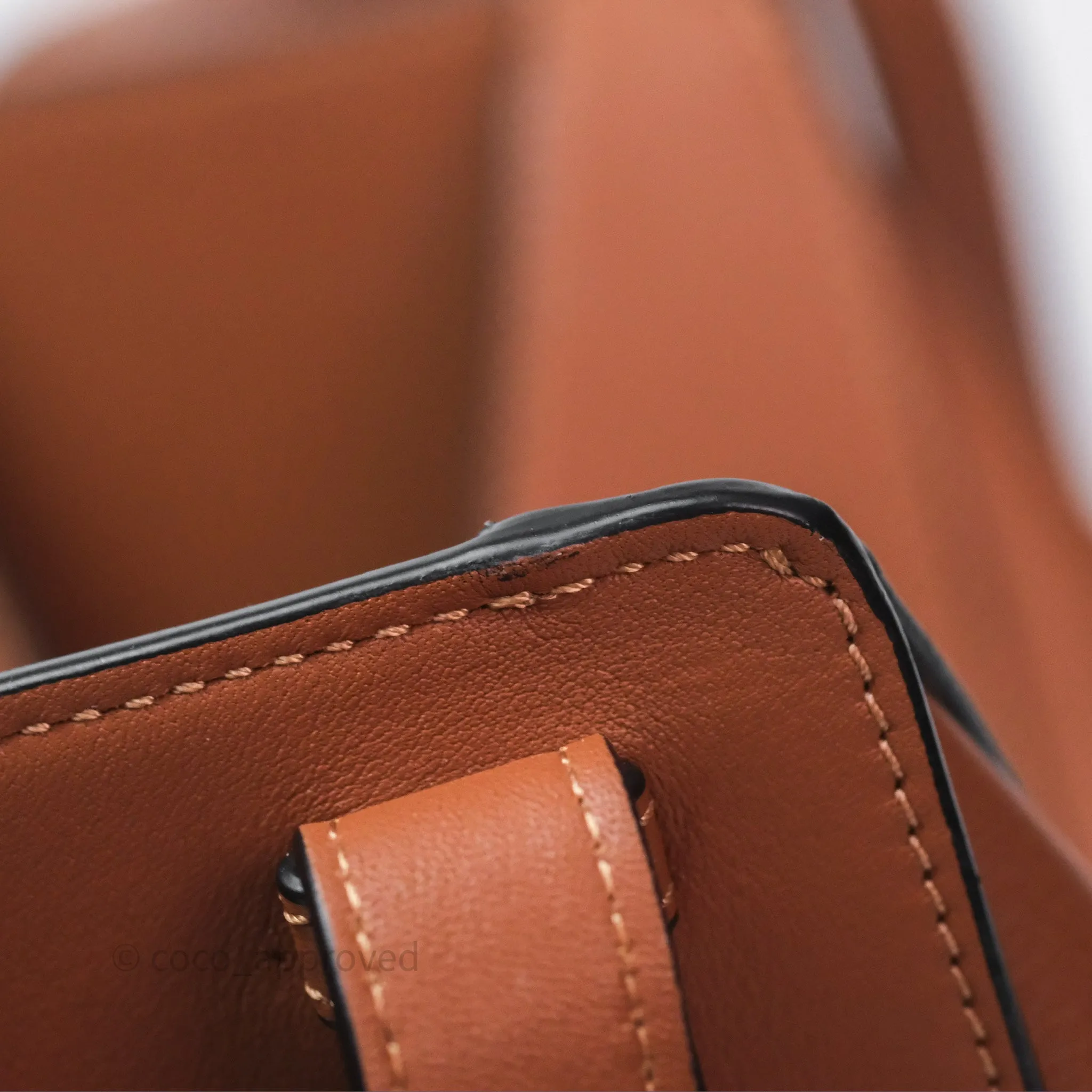 Loewe Hammock Small Shoulder Bag Tan