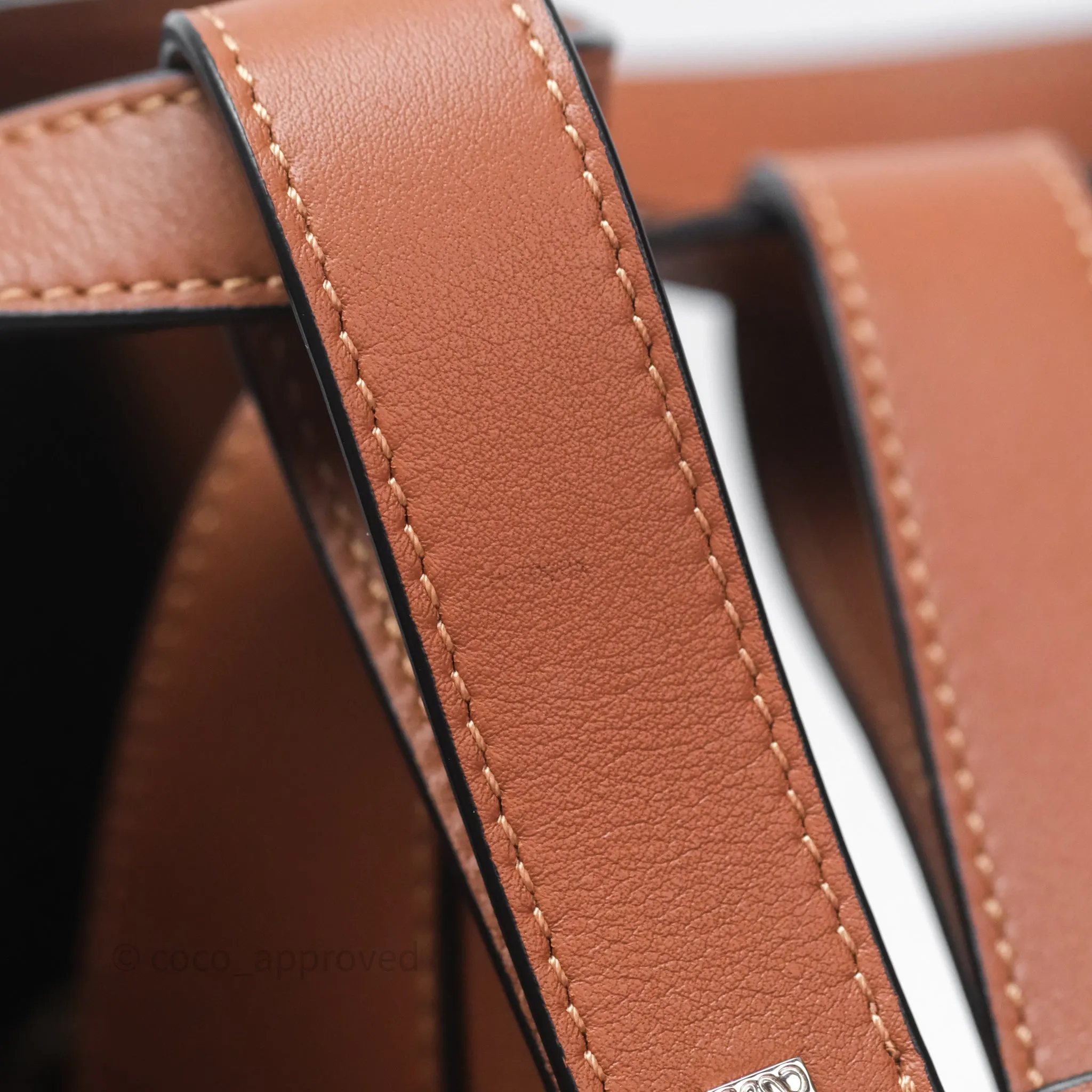 Loewe Hammock Small Shoulder Bag Tan