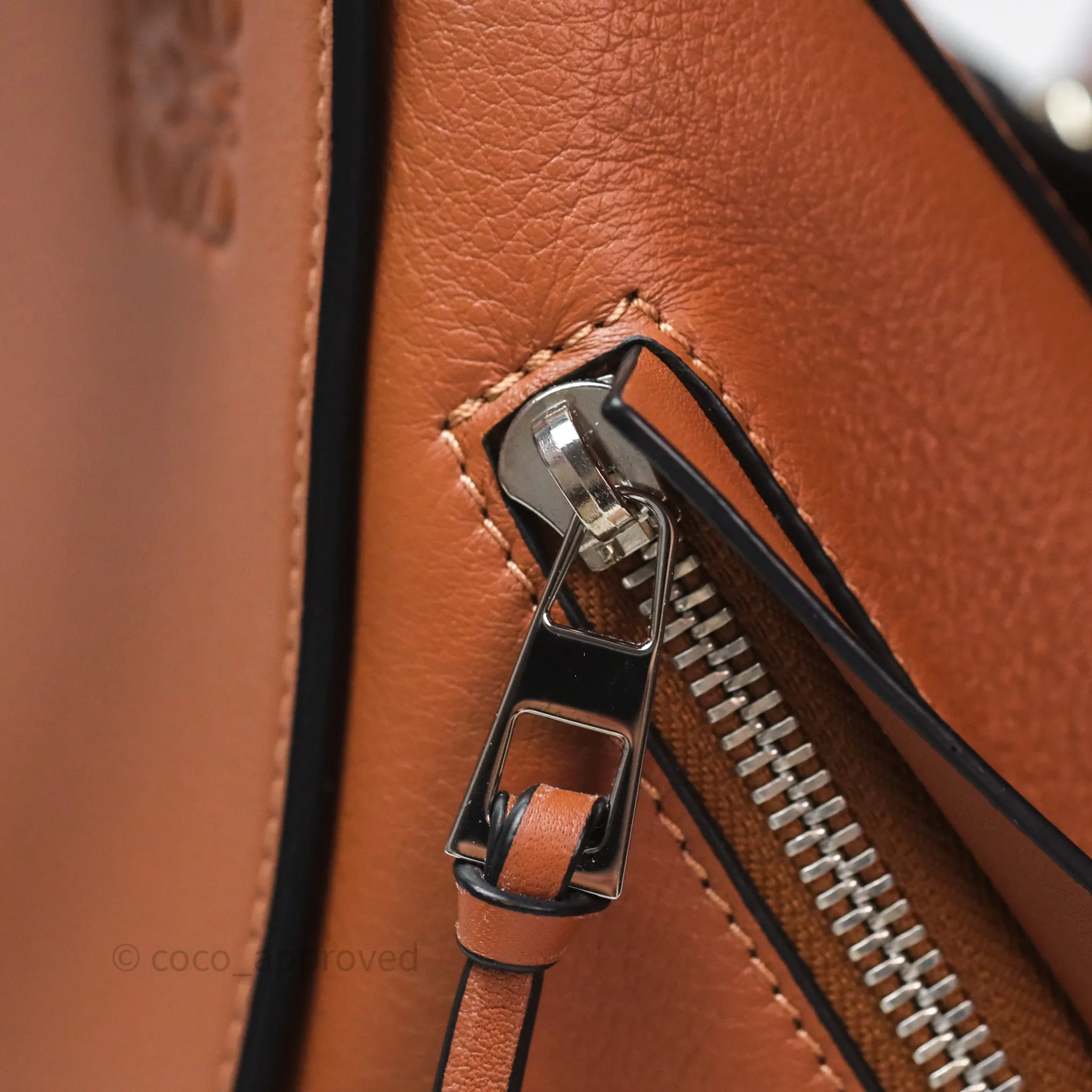 Loewe Hammock Small Shoulder Bag Tan