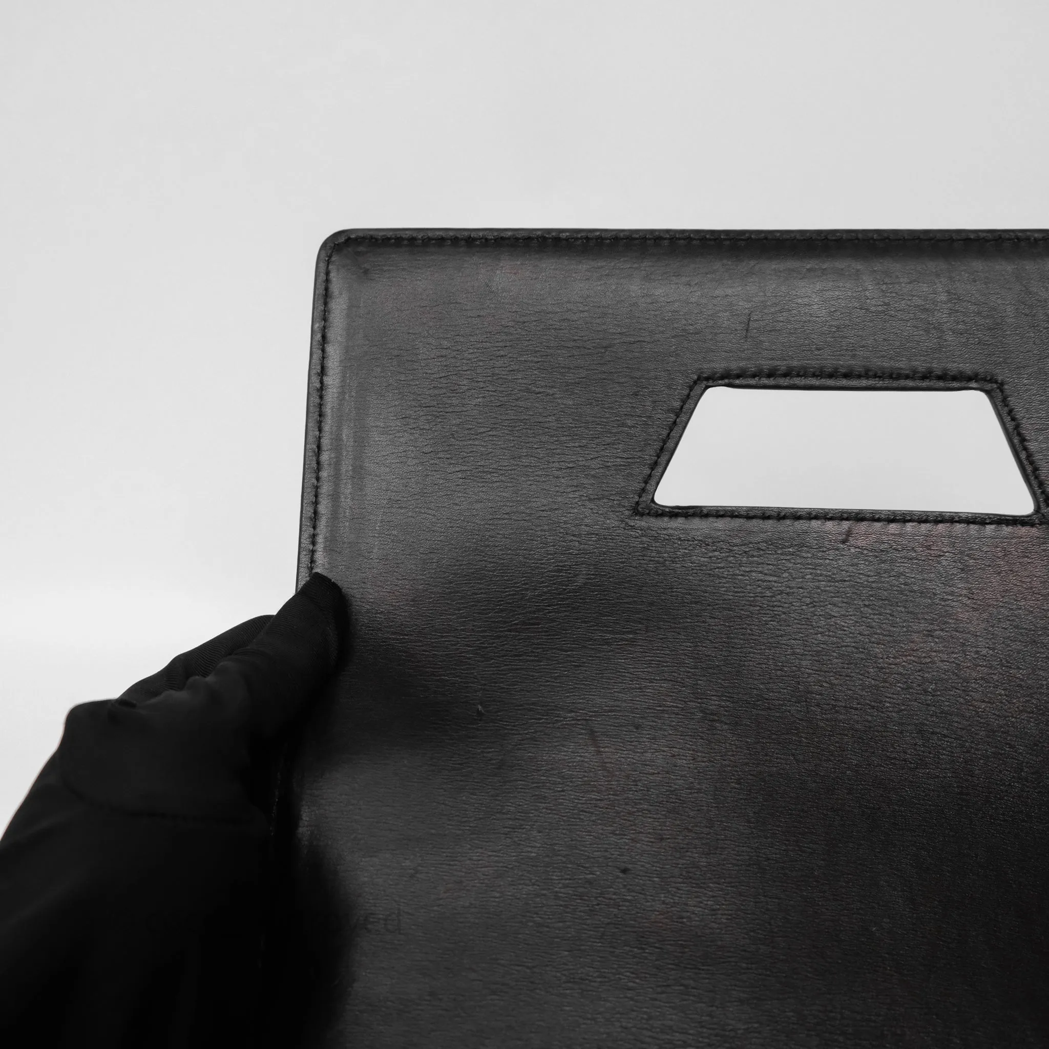 Loewe Medium Barcelona Shoulder Bag Black Calfskin