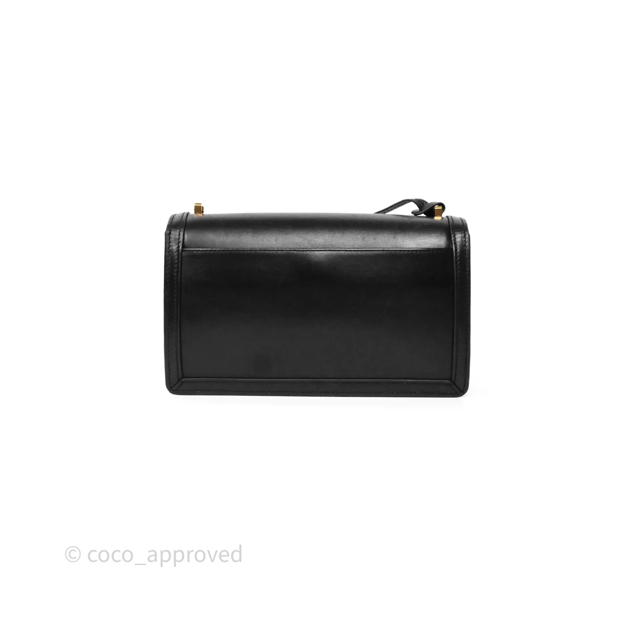 Loewe Medium Barcelona Shoulder Bag Black Calfskin
